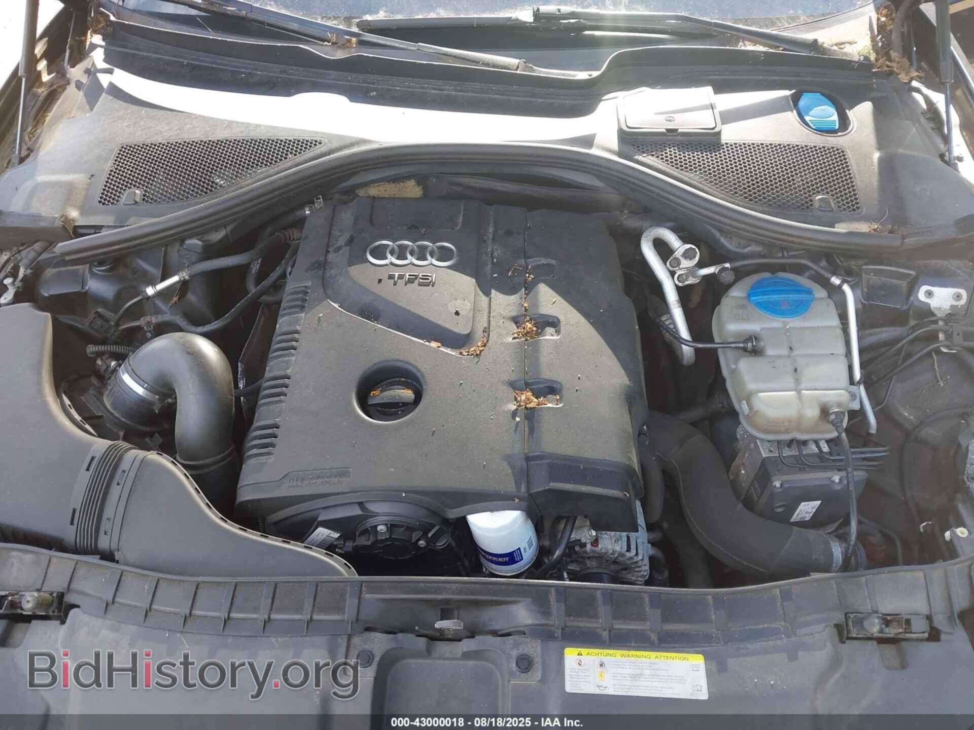 2013 AUDI A6 - VIN: WAUGFAFCODNOO9517 - Фото 10