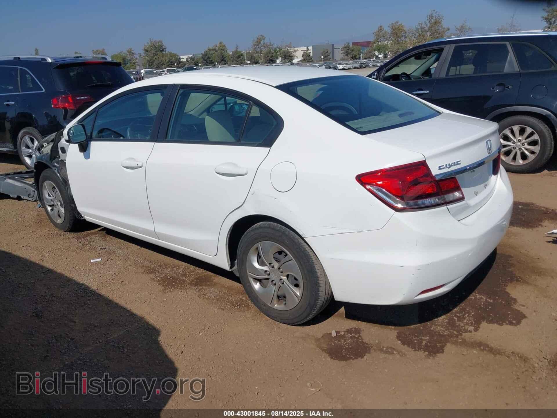 2014 HONDA CIVIC - VIN: 19XFB2F53EE208956 - Фото 3