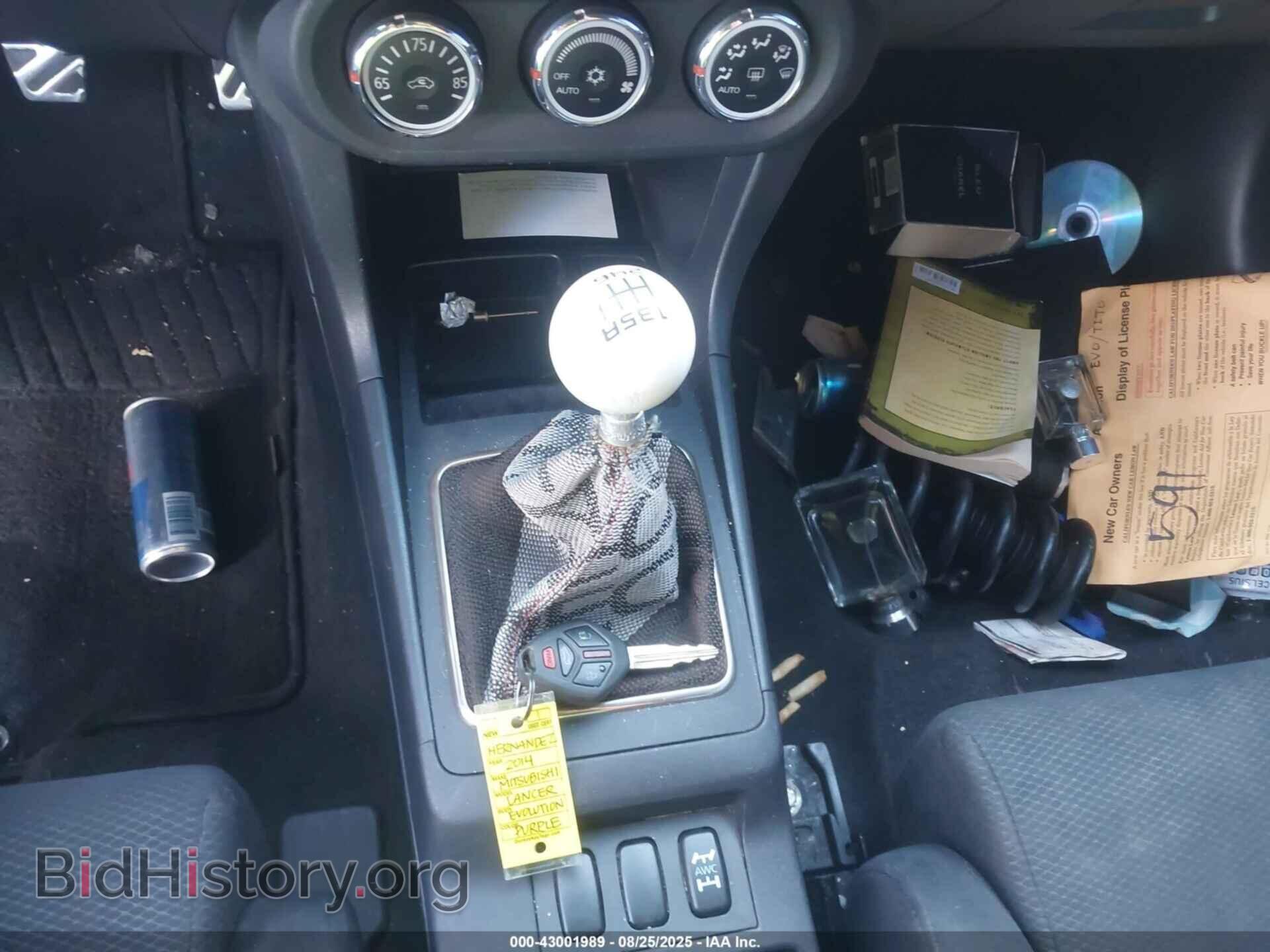 2014 MITSUBISHI LANCER EVOLUTION - VIN: JA32W8FV3EU024641 - Фото 11