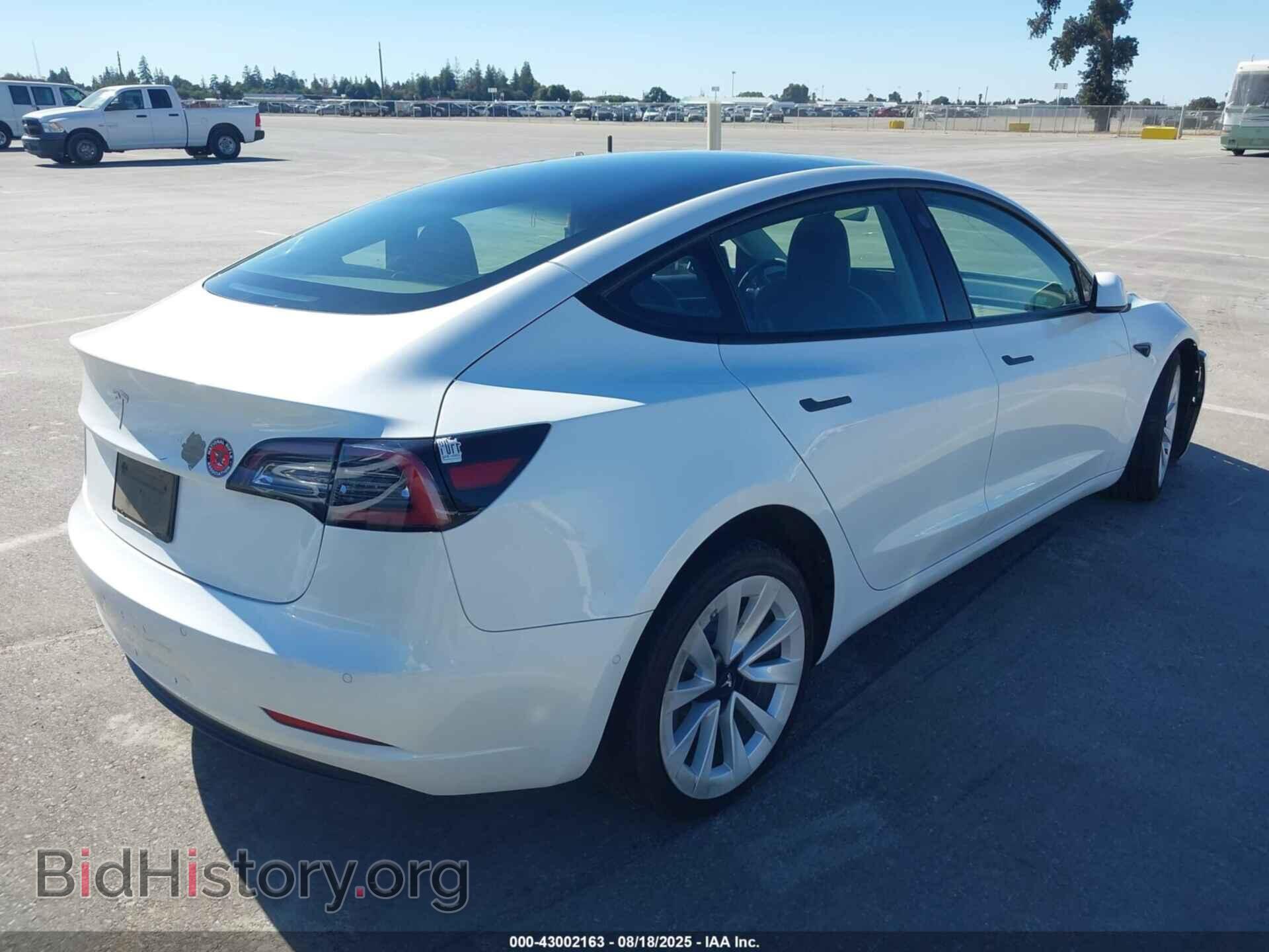 2022 TESLA MODEL 3 - VIN: 5YJ3E1EA6NF135031 - Фото 4