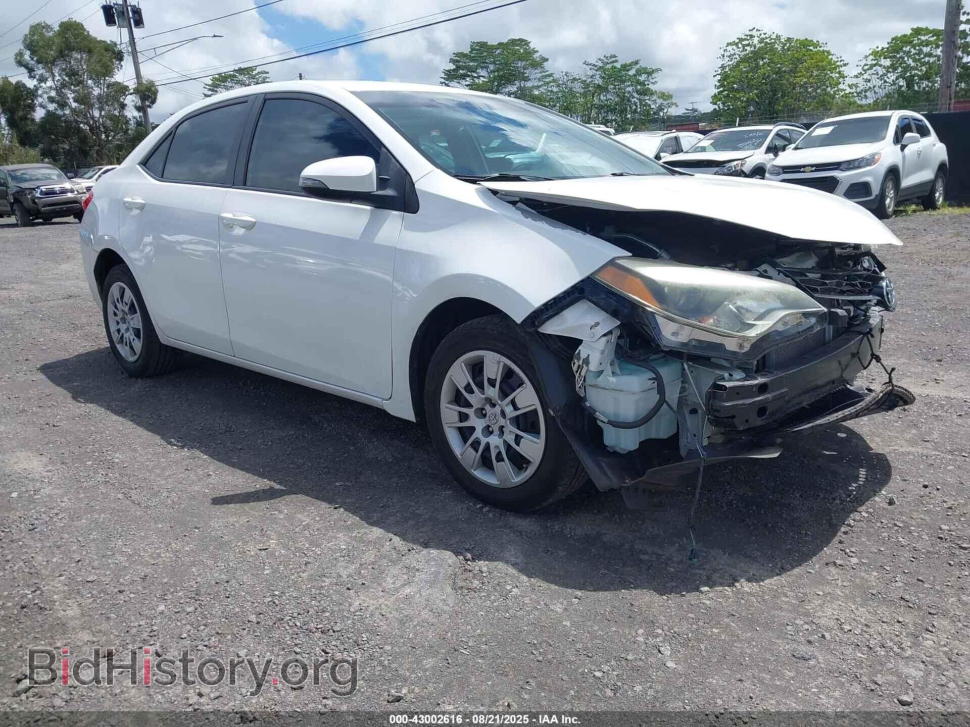 Photo 5YFBURHE2FP284201 - TOYOTA COROLLA 2015