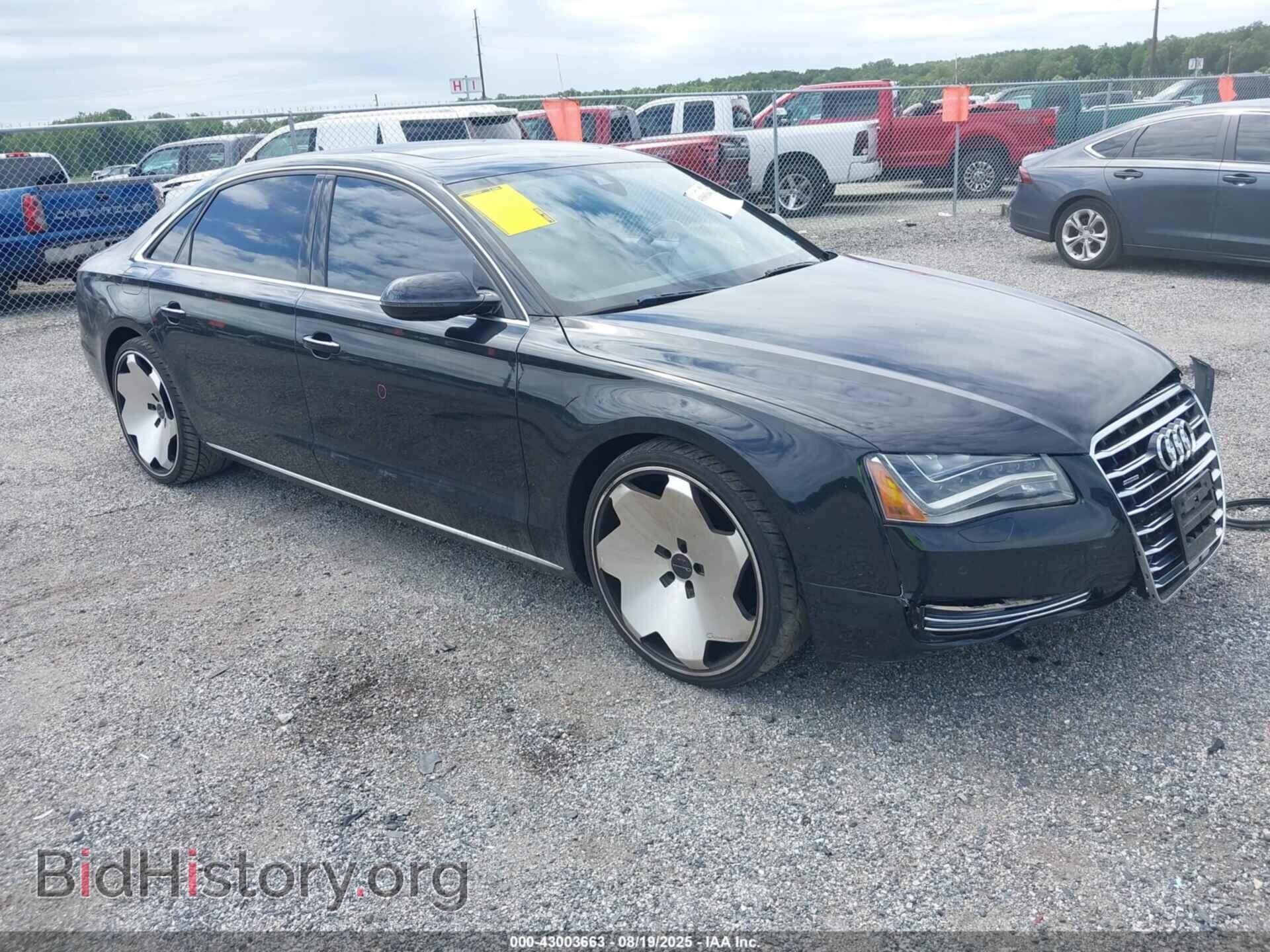 Photo WAURGAFD8DN028024 - AUDI A8 L 2013