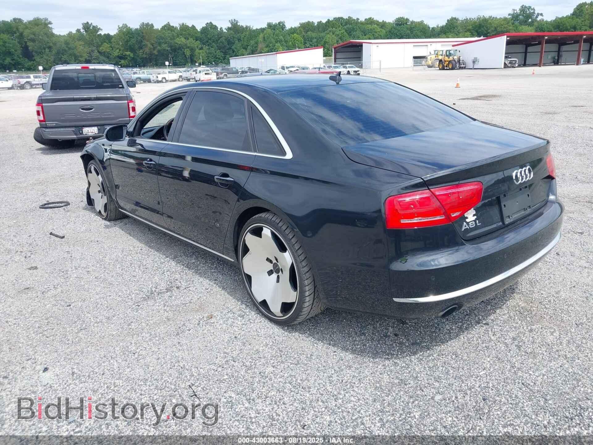 2013 AUDI A8 L - VIN: WAURGAFD8DN028024 - Фото 3
