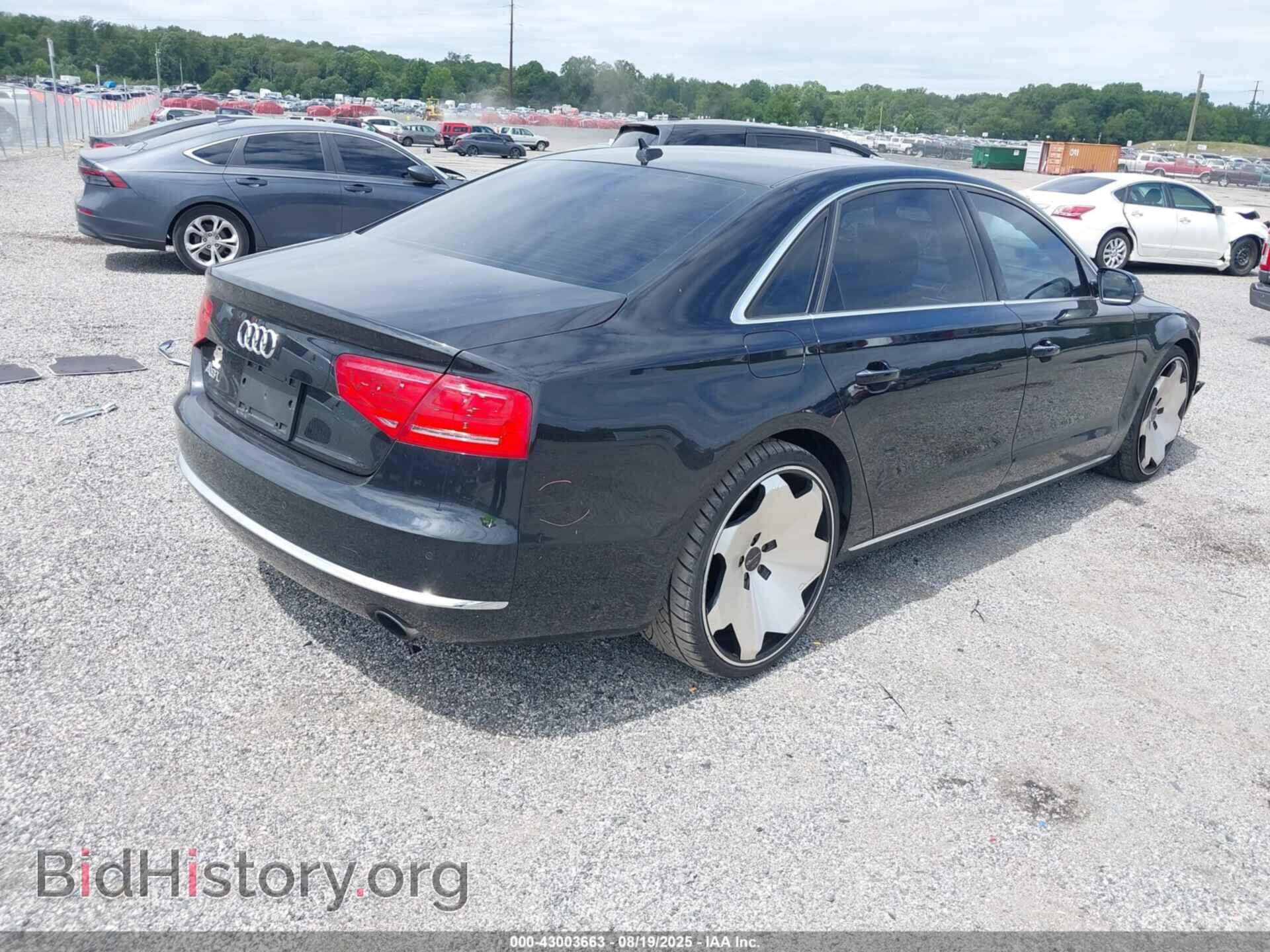 2013 AUDI A8 L - VIN: WAURGAFD8DN028024 - Фото 4