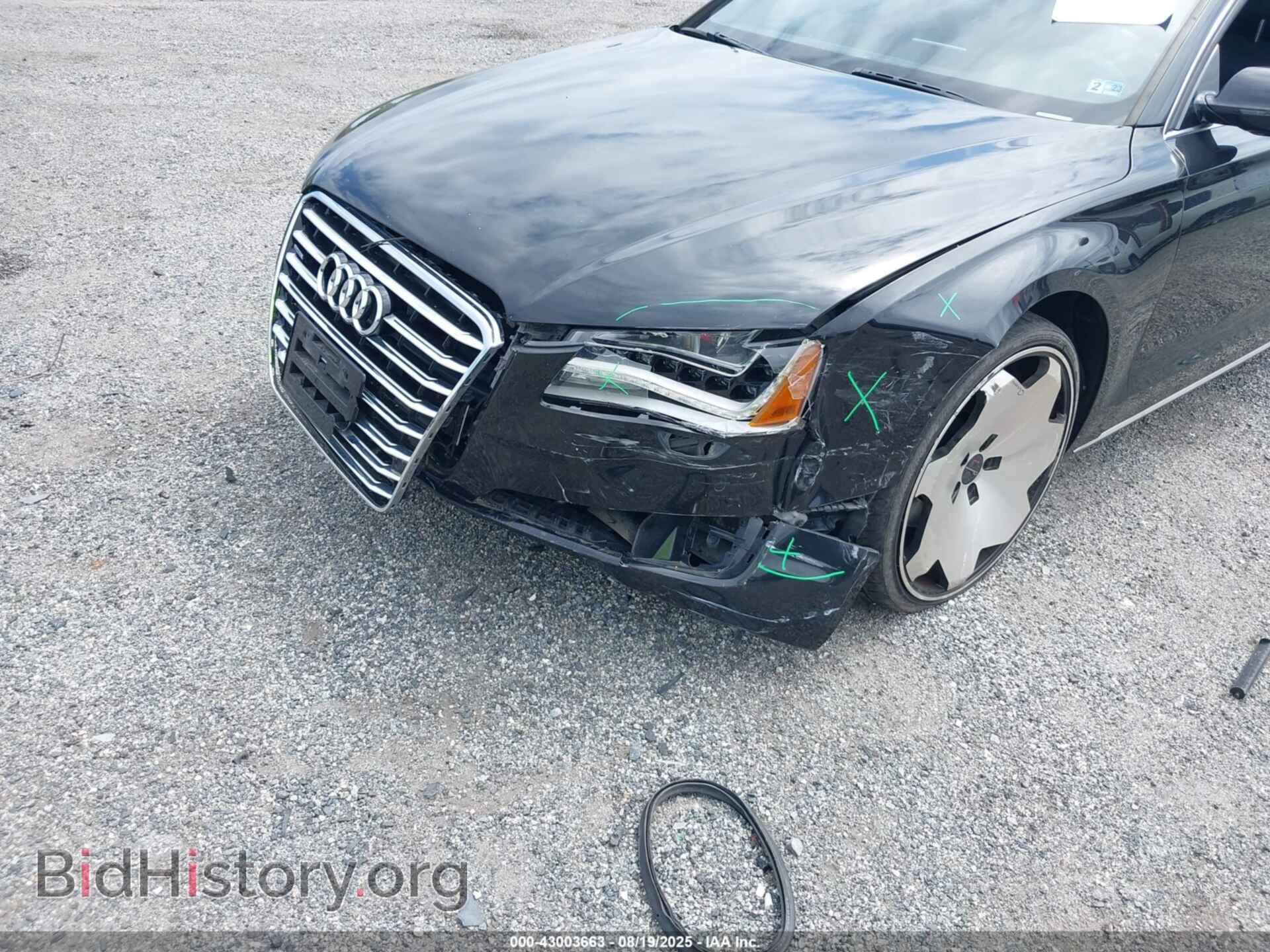 2013 AUDI A8 L - VIN: WAURGAFD8DN028024 - Фото 6