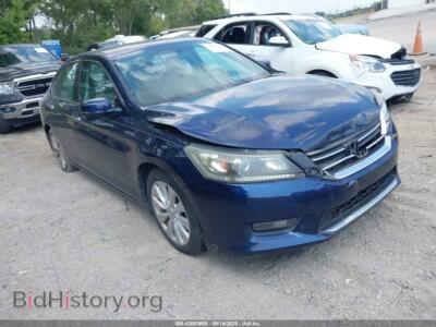 2015 Honda ACCORD EX, blue — VIN 1HGCR2F75FA051663, IAAI