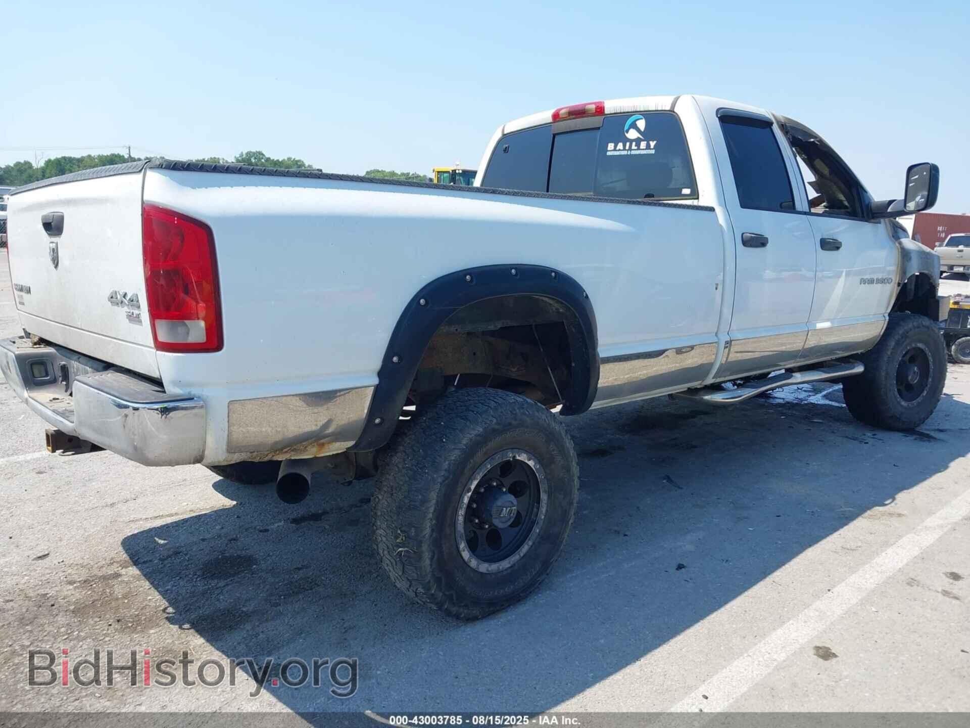 2005 DODGE RAM 3500 - VIN: 3D7LS38C85G702843 - Фото 4