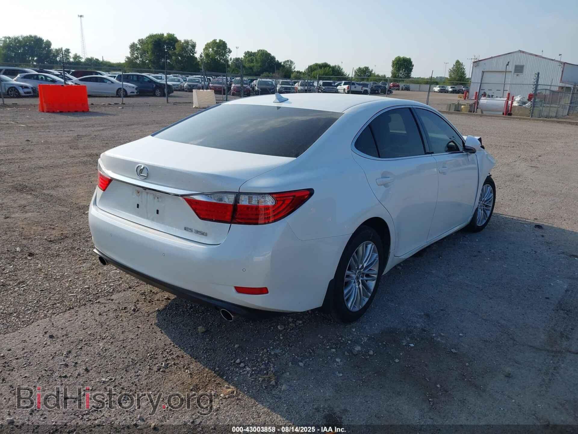 2014 LEXUS ES - VIN: JTHBK1GG8E2098409 - Фото 4