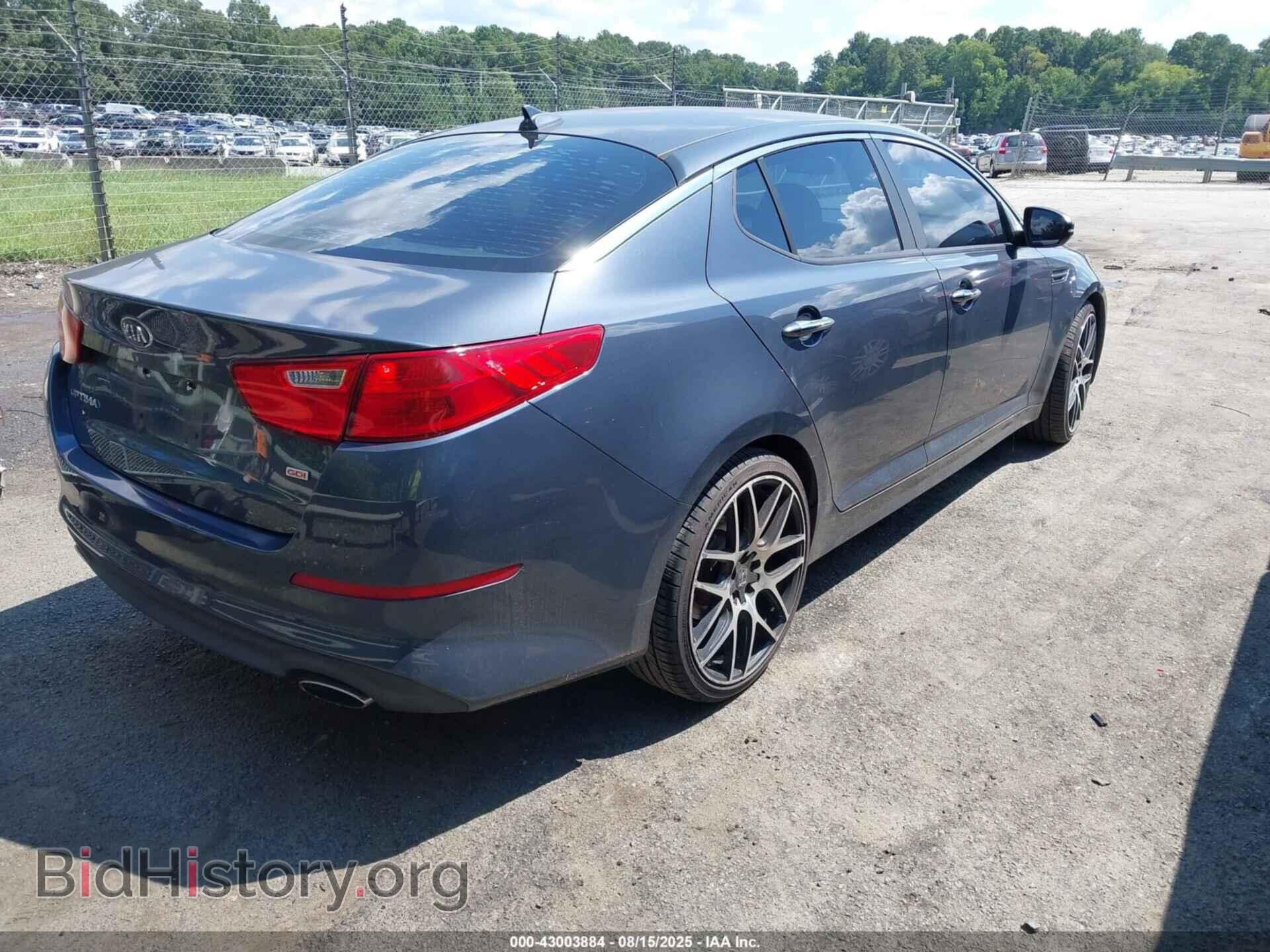 2015 KIA OPTIMA - VIN: KNAGM4A74F5579623 - Фото 4