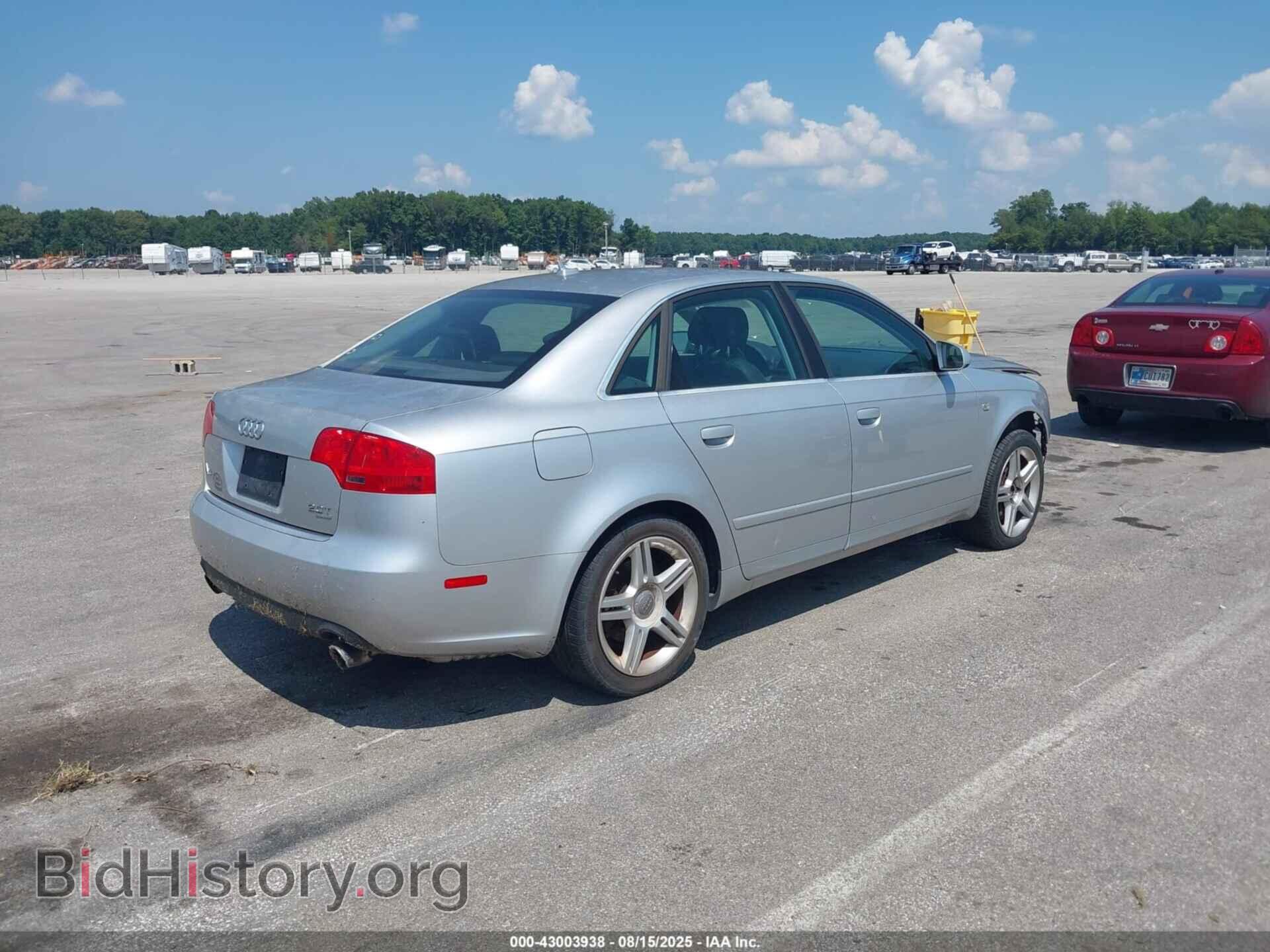 2007 AUDI A4 - VIN: WAUDF78E17A042574 - Фото 4