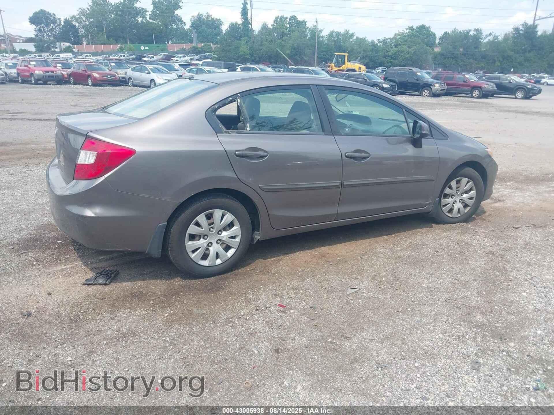 2012 HONDA CIVIC - VIN: JHMFB2F57CS003231 - Фото 4