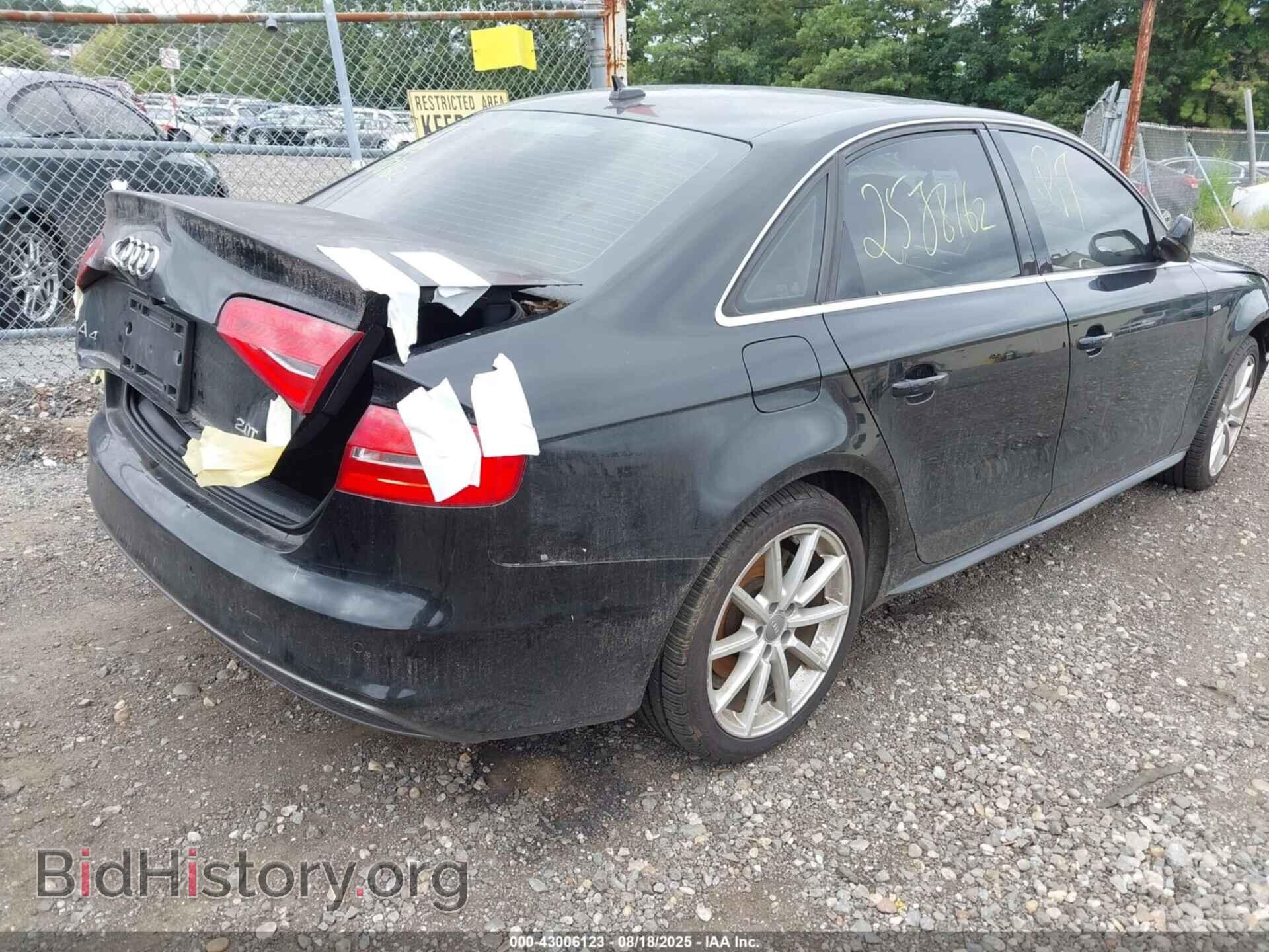 2014 AUDI A4 - VIN: WAUFFAFL7EN018308 - Фото 4