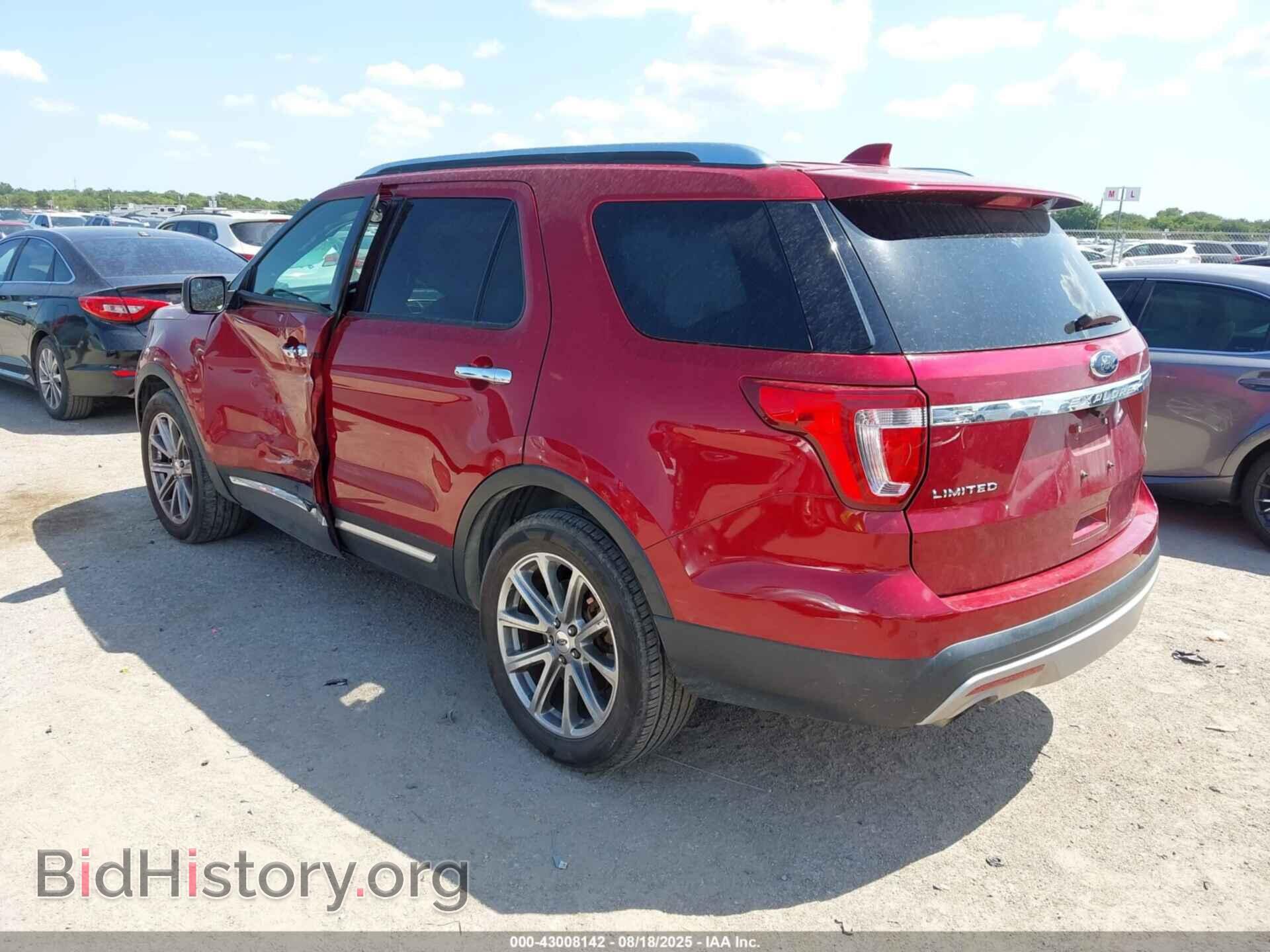 2017 FORD EXPLORER - VIN: 1FM5K7FH6HGC89454 - Фото 3