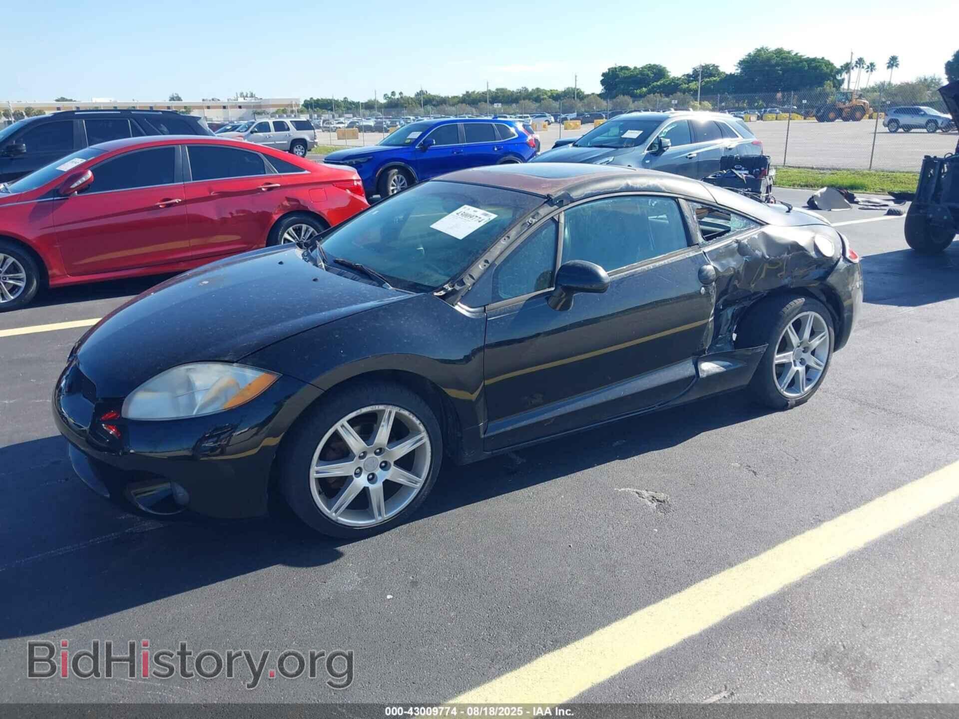 2007 MITSUBISHI ECLIPSE - VIN: 4A3AK64F17E072741 - Фото 2