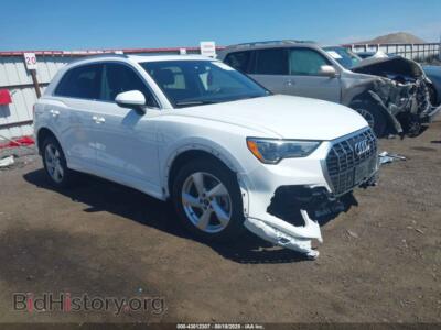 2021 Audi Q3 Premium 40 TFSI Quattro Tiptronic, белый — VIN WA1AUCF33M1089486, IAAI