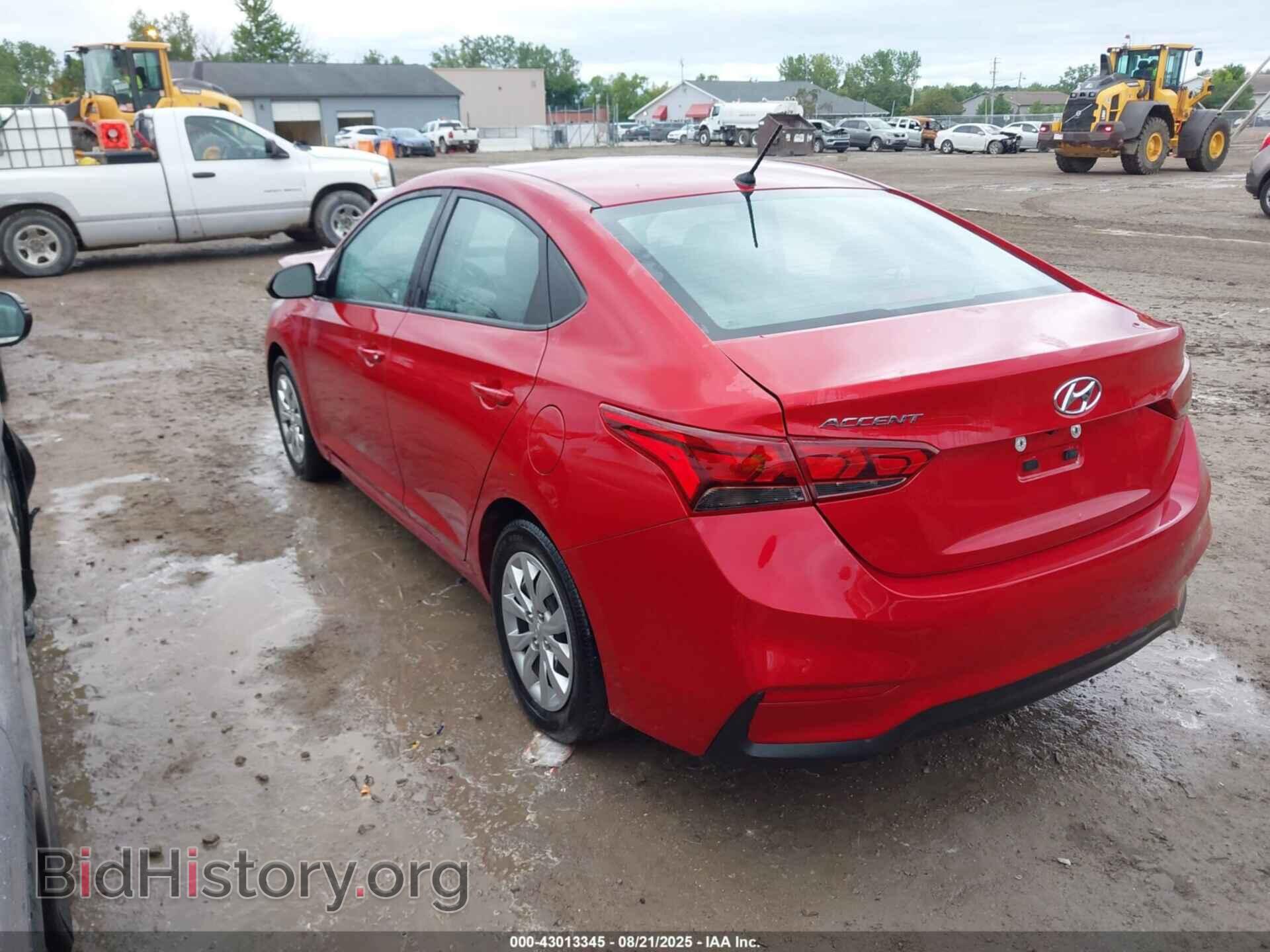 2021 HYUNDAI ACCENT - VIN: 3KPC24A67ME129920 - Фото 3