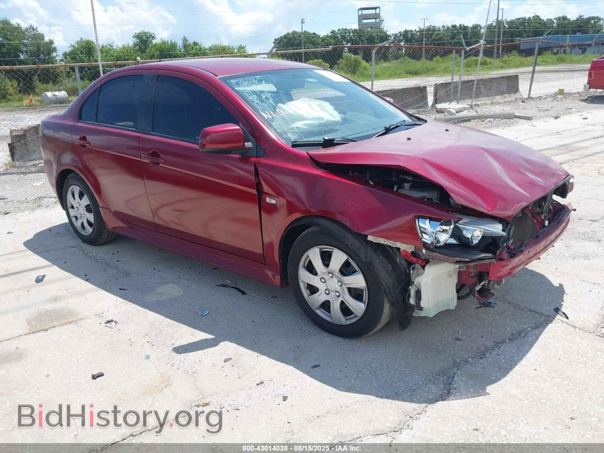 Photo JA32U2FU2EU019201 - MITSUBISHI LANCER 2014