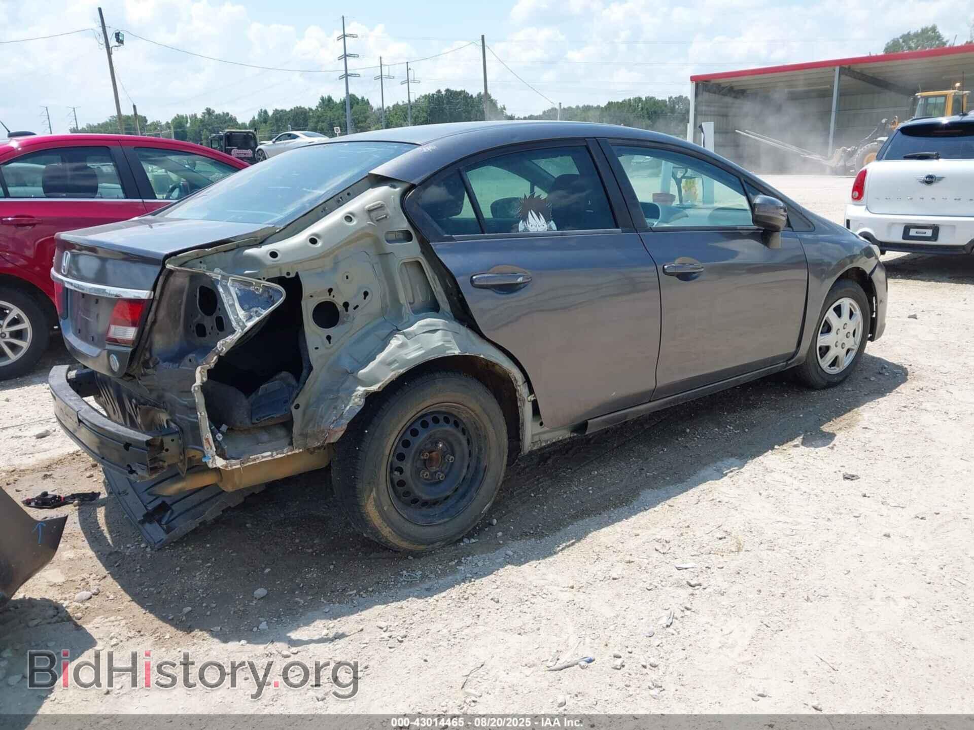 2014 HONDA CIVIC - VIN: 19XFB2F58EE043258 - Фото 4