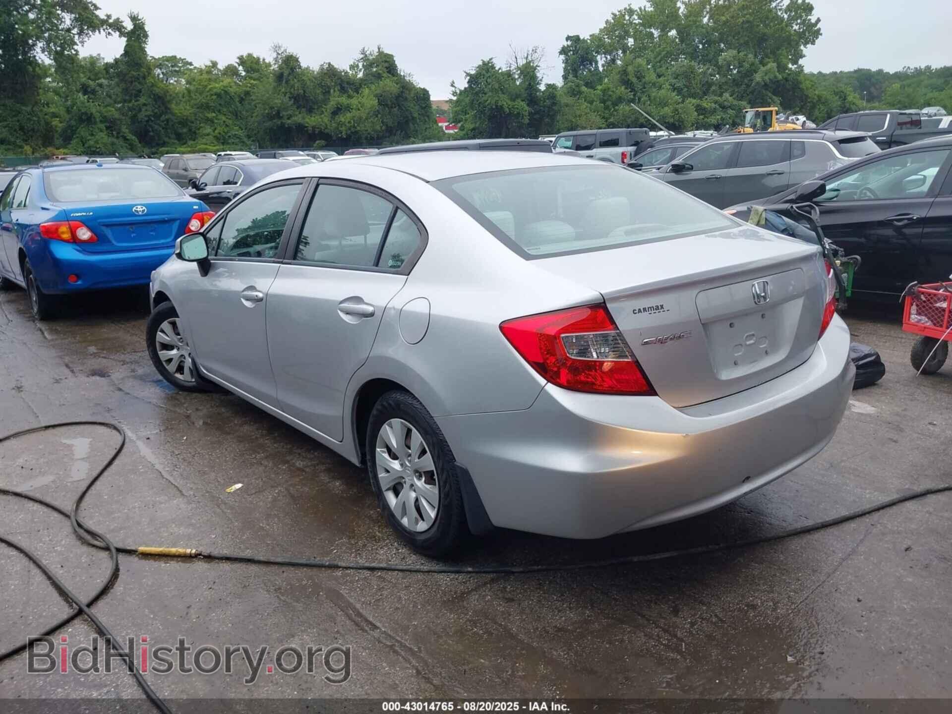 2012 HONDA CIVIC - VIN: 19XFB2F55CE319196 - Фото 3