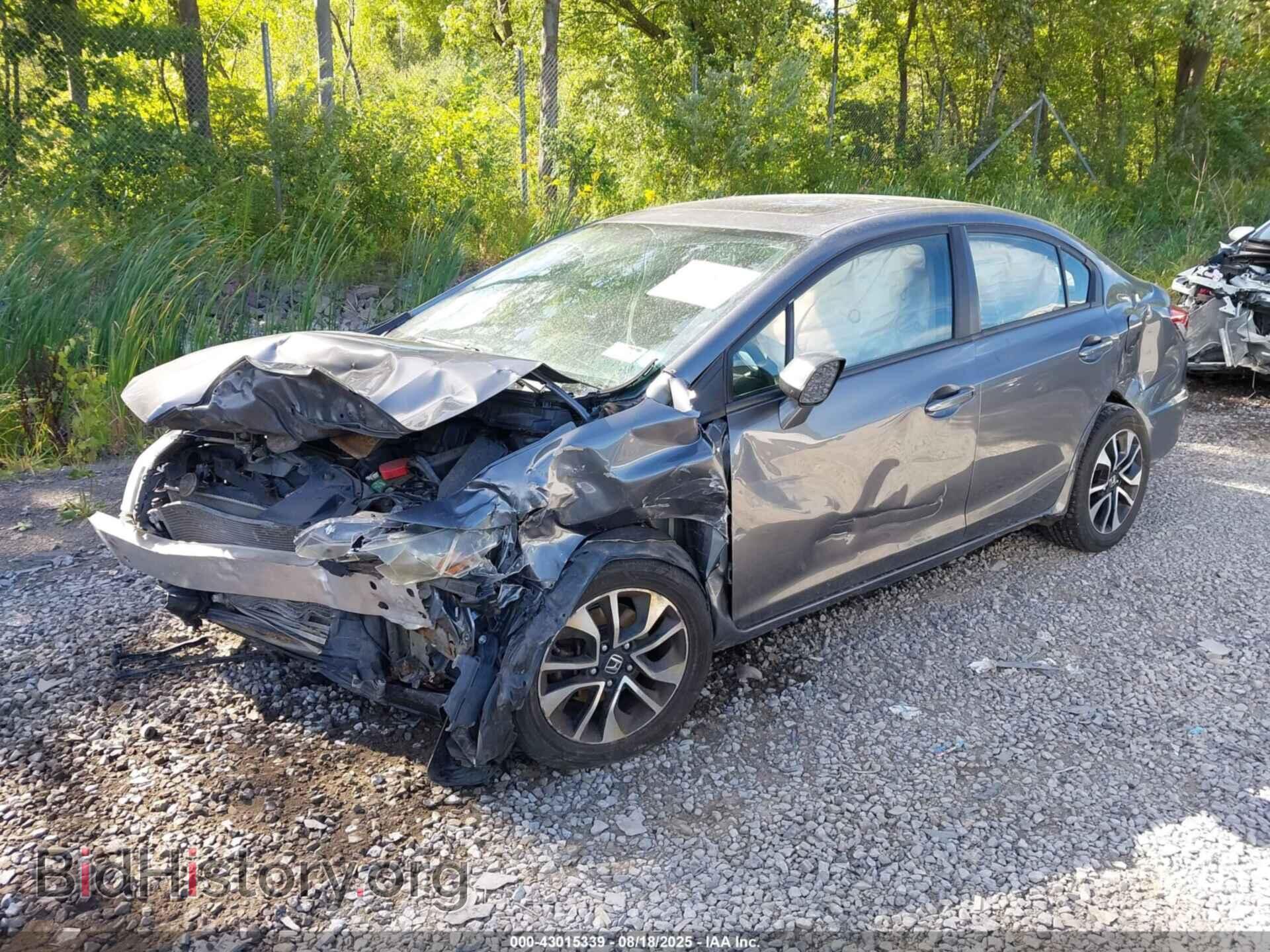 2013 HONDA CIVIC - VIN: 19XFB2F84DE252974 - Фото 2