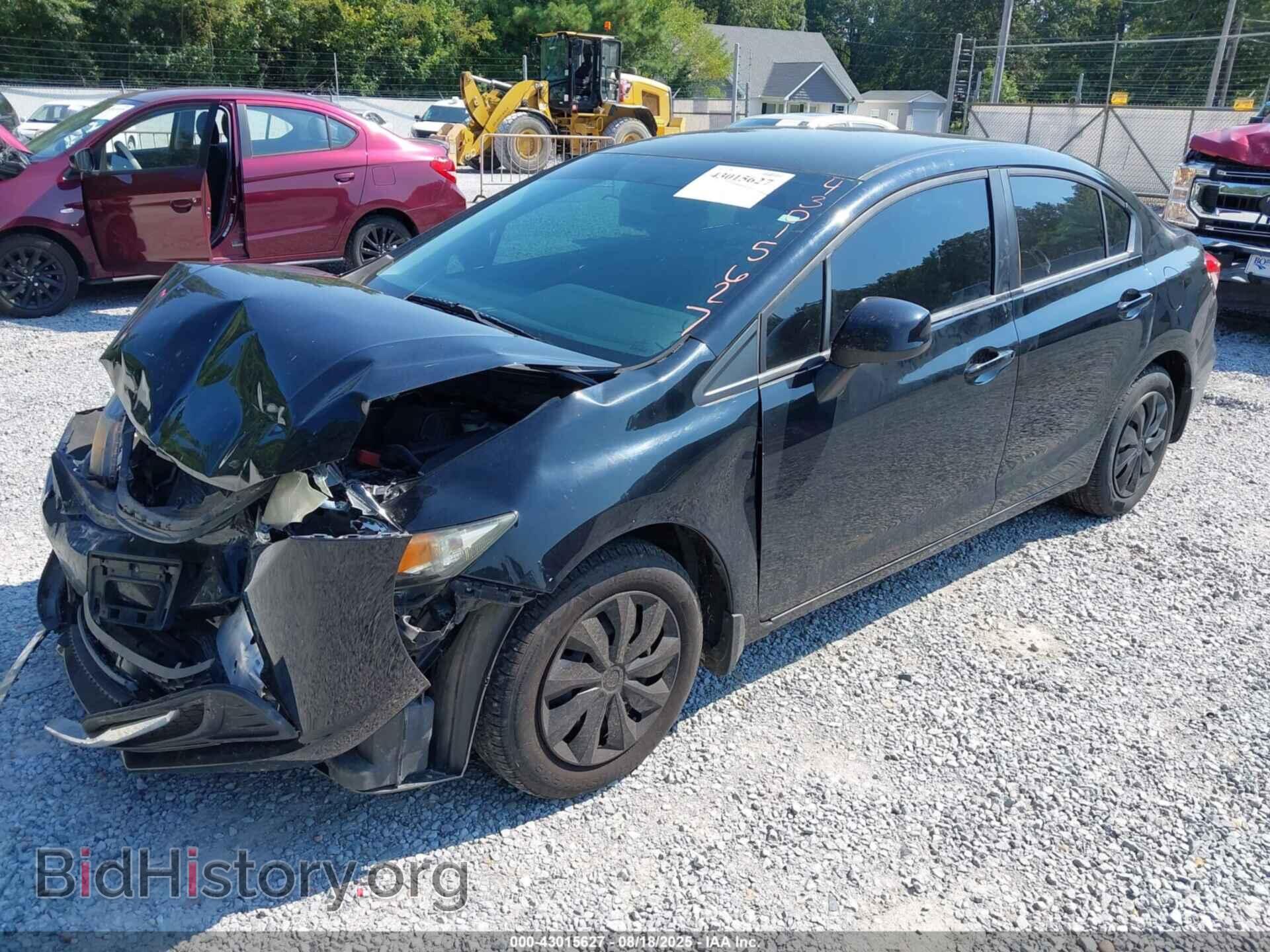 2013 HONDA CIVIC - VIN: 19XFB2F55DE087152 - Фото 2