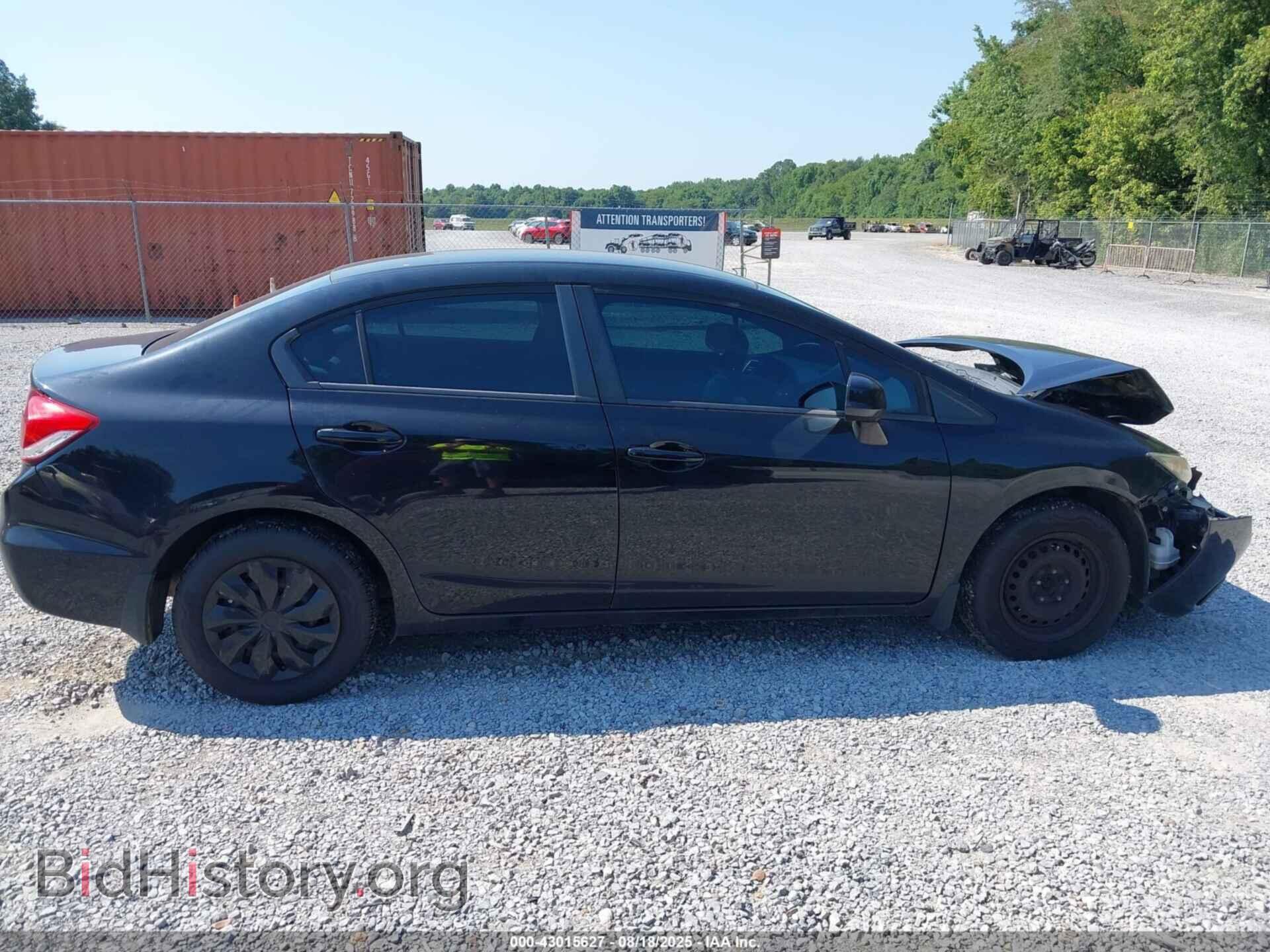 2013 HONDA CIVIC - VIN: 19XFB2F55DE087152 - Фото 13