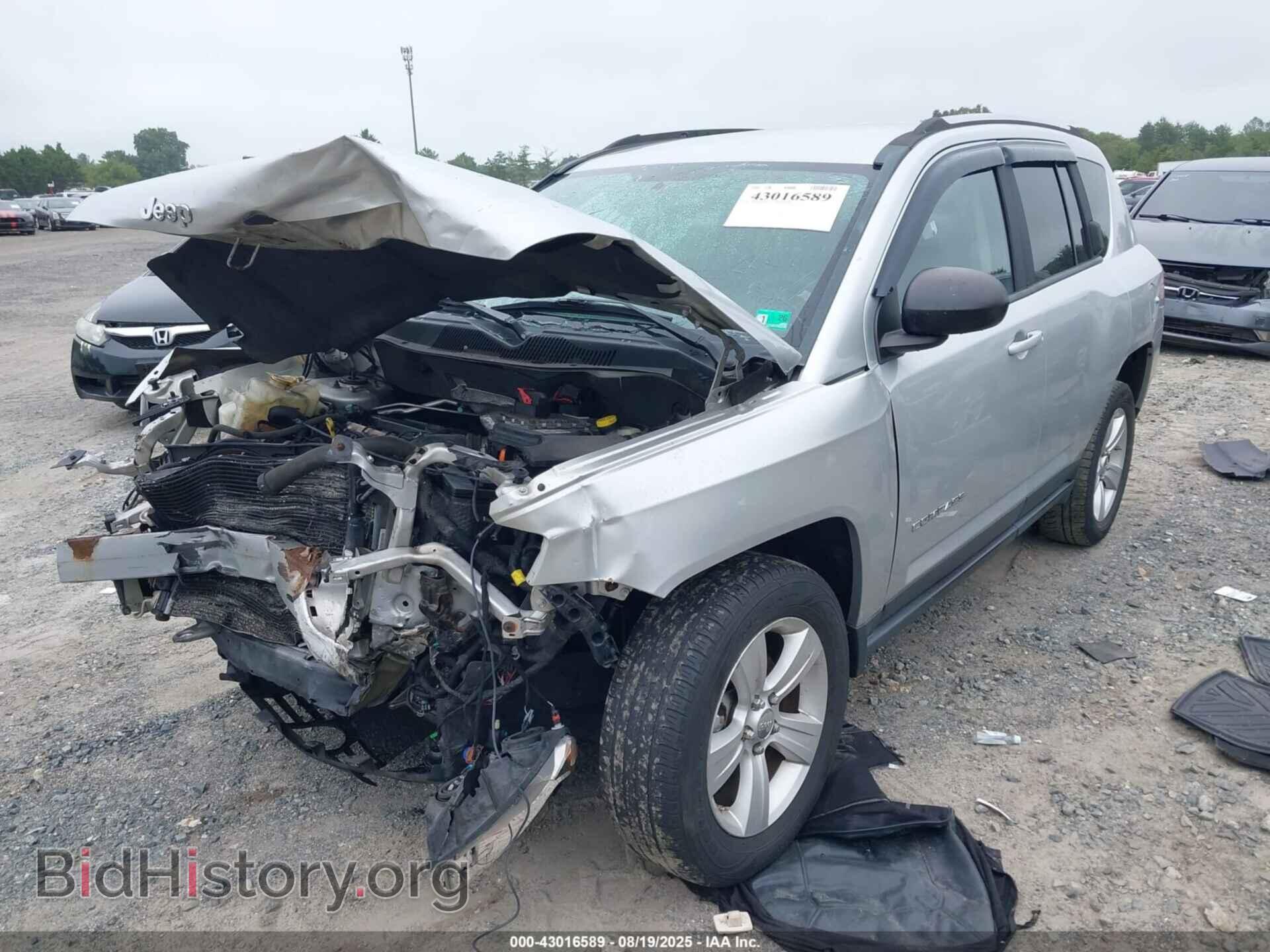2012 JEEP COMPASS - VIN: 1C4NJDEB7CD575164 - Фото 2