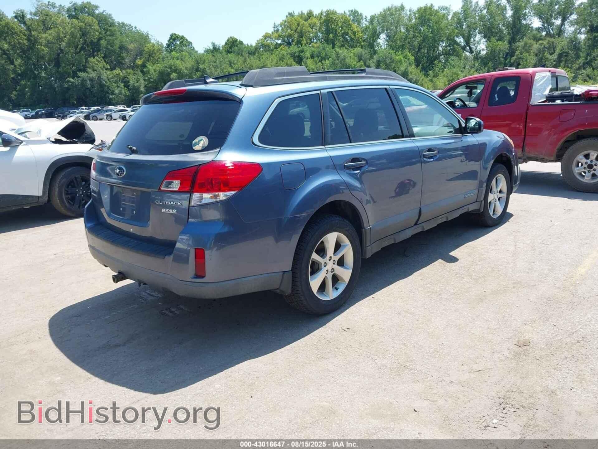 2013 SUBARU OUTBACK - VIN: 4S4BRBKC5D3211597 - Фото 4