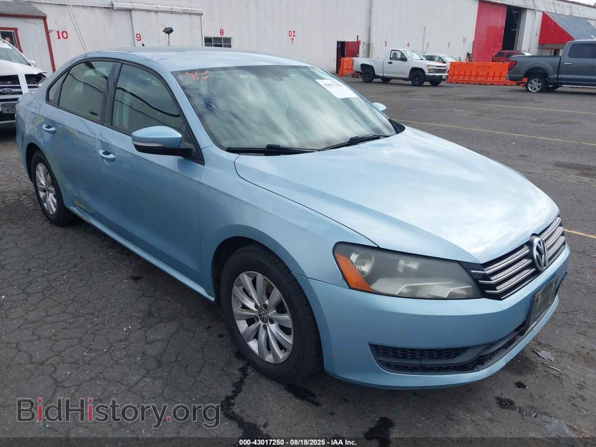 Photo 1VWAP7A37CC103899 - VOLKSWAGEN PASSAT 2012