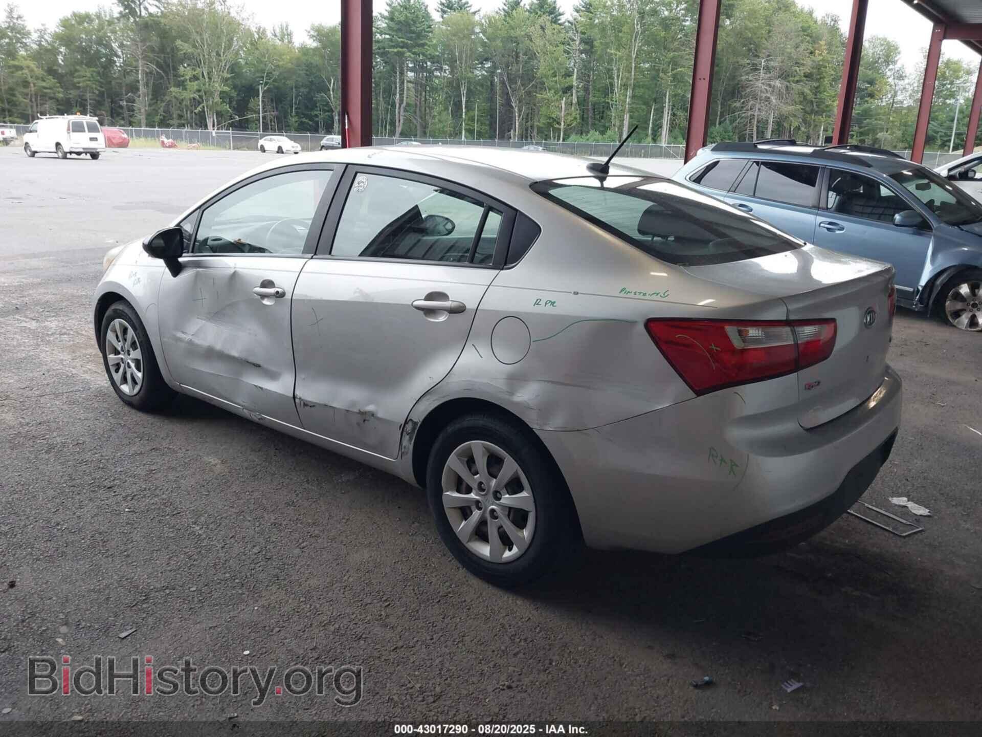 2013 KIA RIO - VIN: KNADM4A34D6131020 - Фото 3