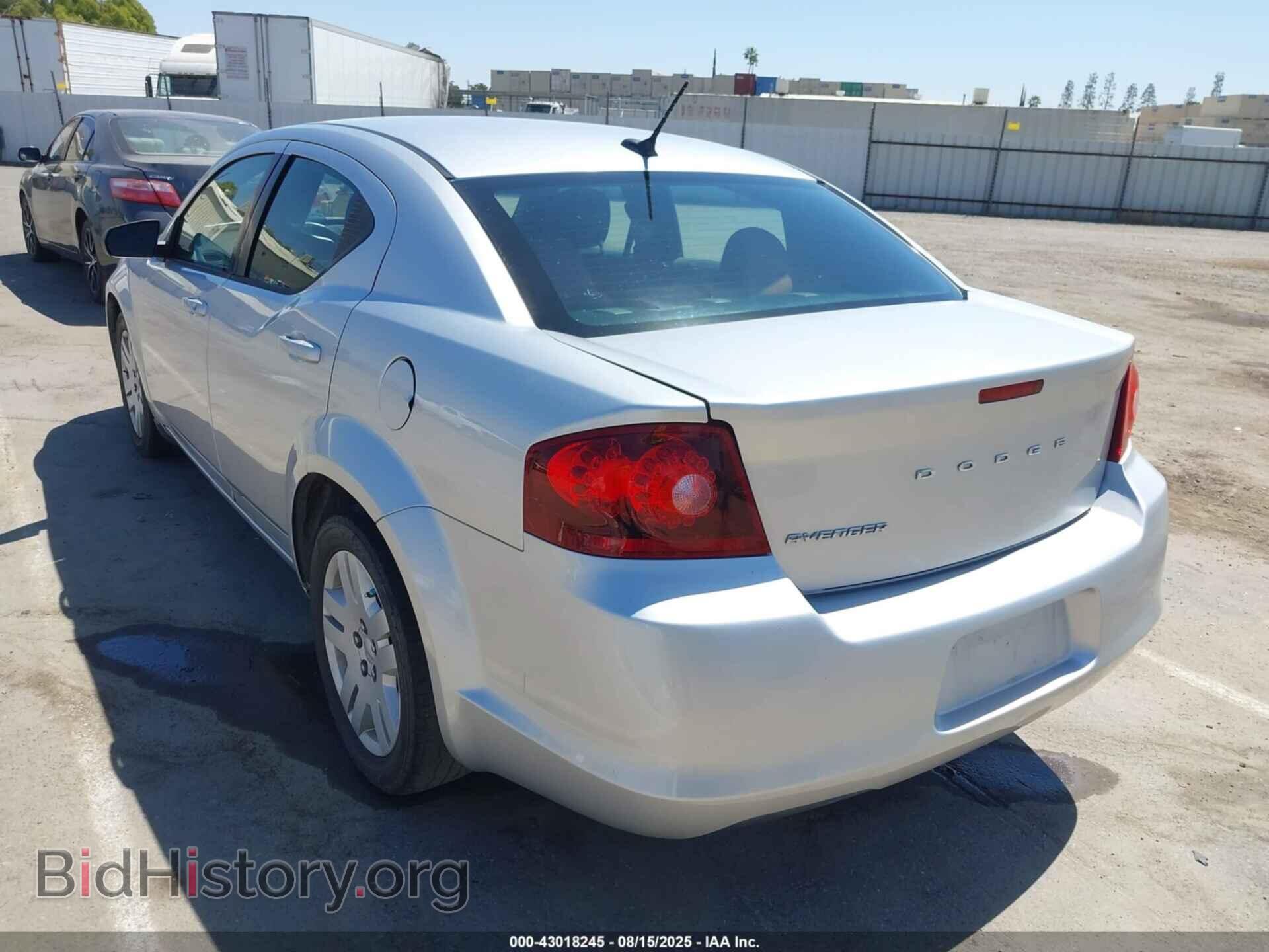 2011 DODGE AVENGER - VIN: 1B3BD4FB7BN626147 - Фото 3