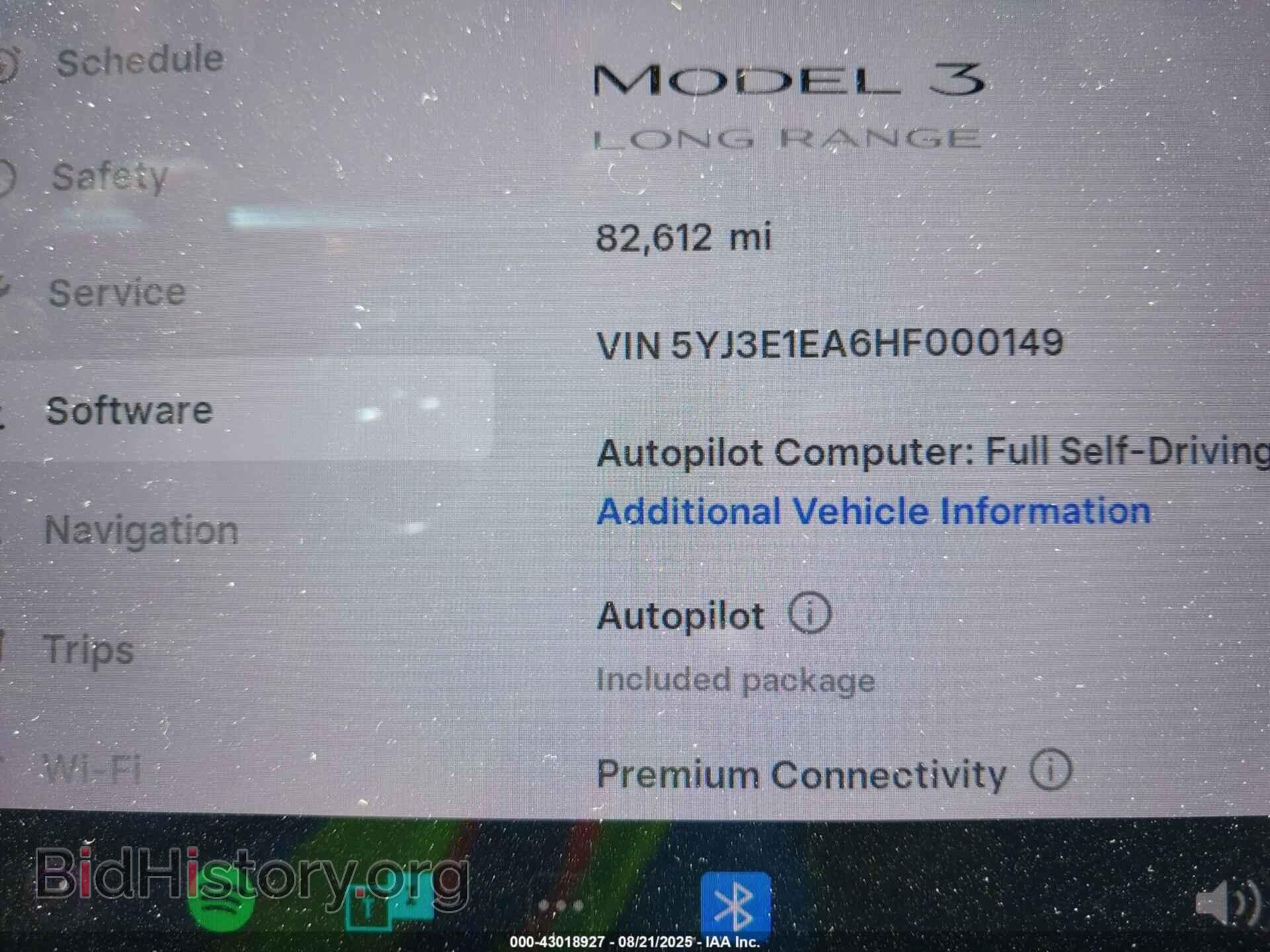 2017 TESLA MODEL 3 - VIN: 5YJ3E1EA6HF000149 - Фото 15