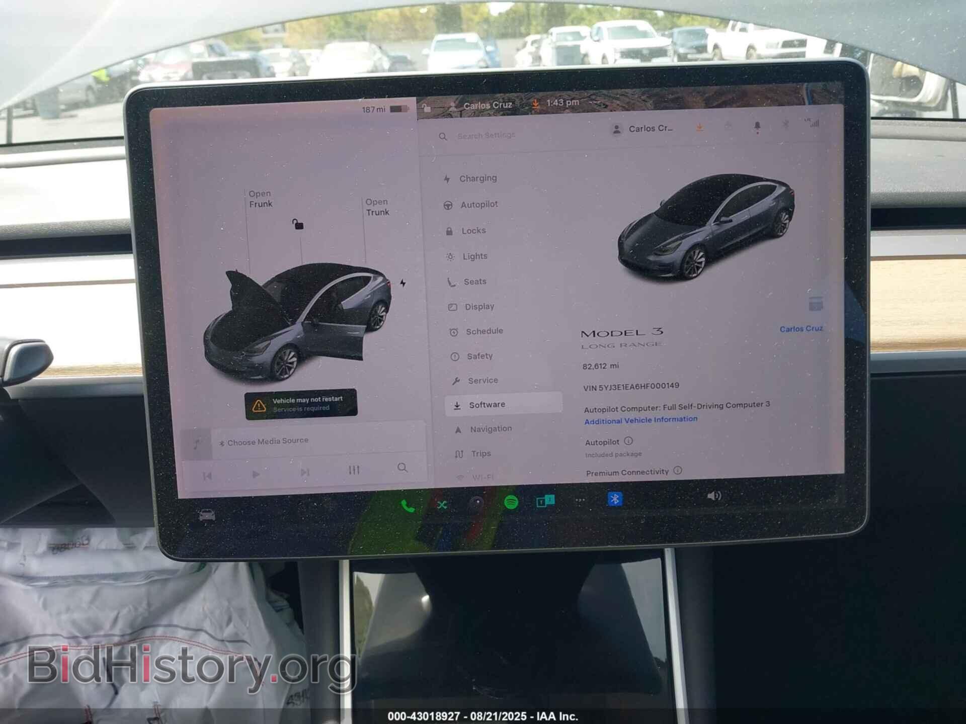 2017 TESLA MODEL 3 - VIN: 5YJ3E1EA6HF000149 - Фото 18