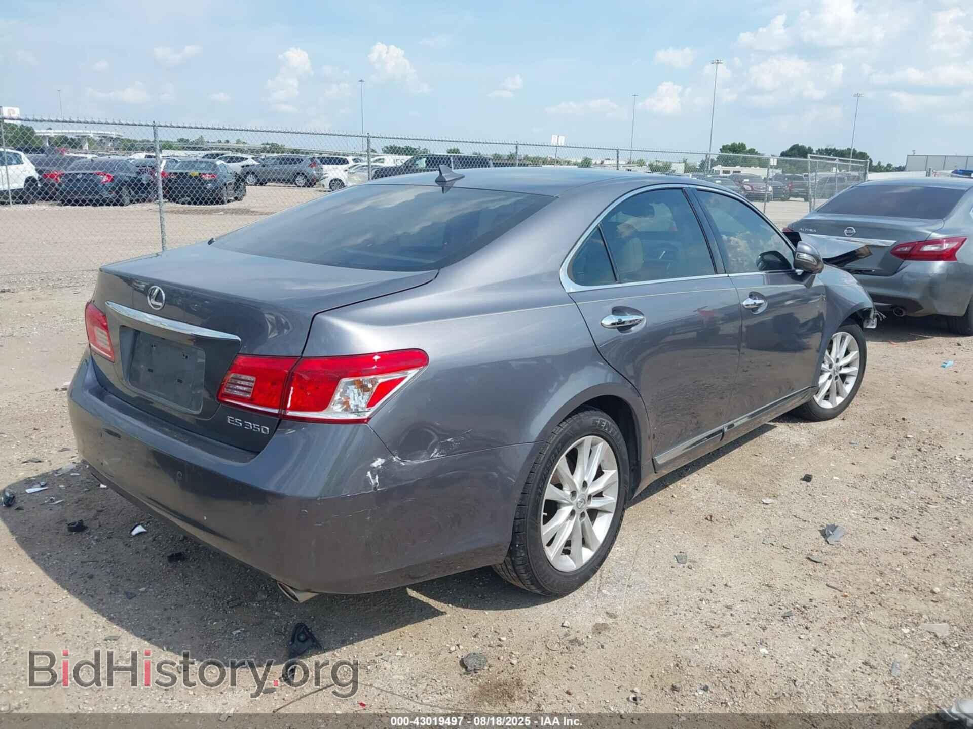 2012 LEXUS ES 350 - VIN: JTHBK1EG7C2475845 - Фото 4