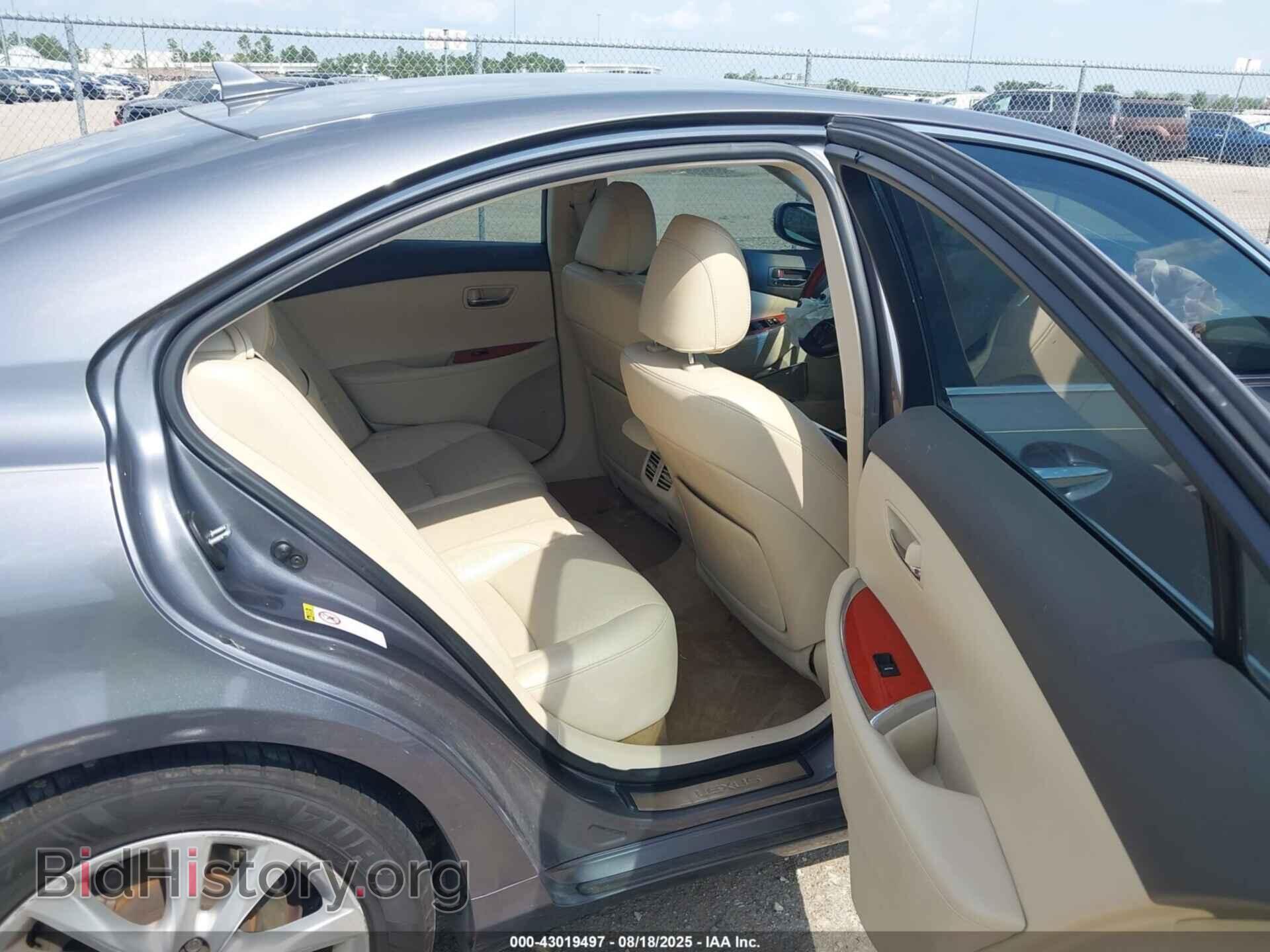 2012 LEXUS ES 350 - VIN: JTHBK1EG7C2475845 - Фото 8