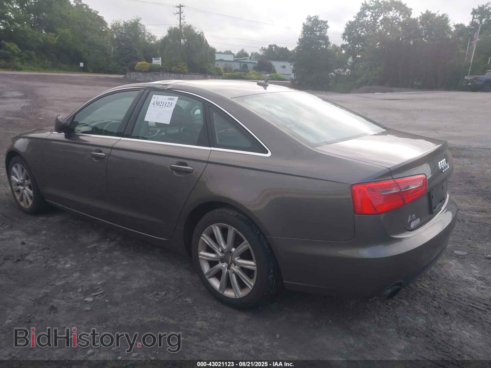 2013 AUDI A6 - VIN: WAUGFAFC1DN107083 - Фото 3