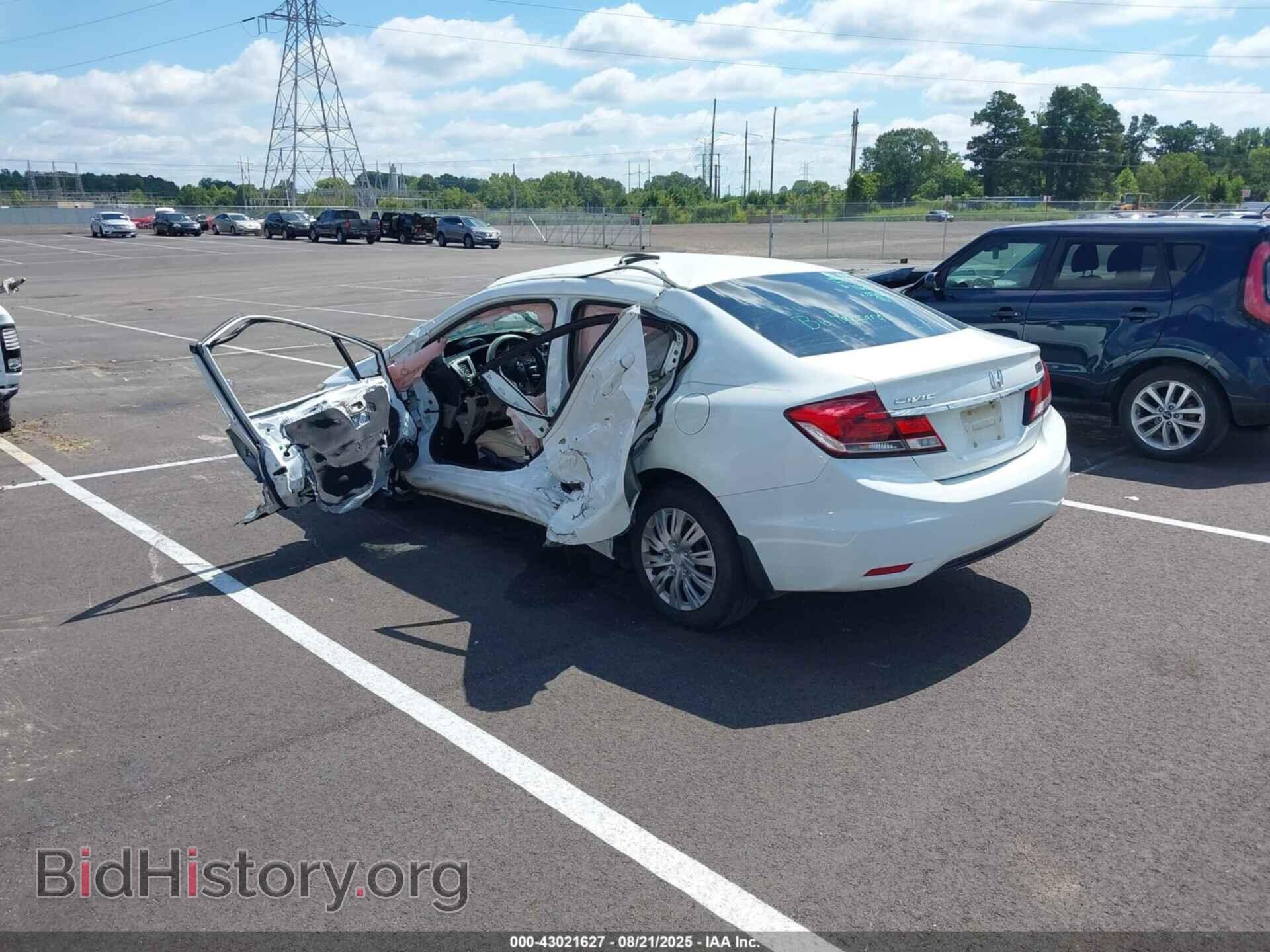 2014 HONDA CIVIC - VIN: 19XFB2F51EE002826 - Фото 3