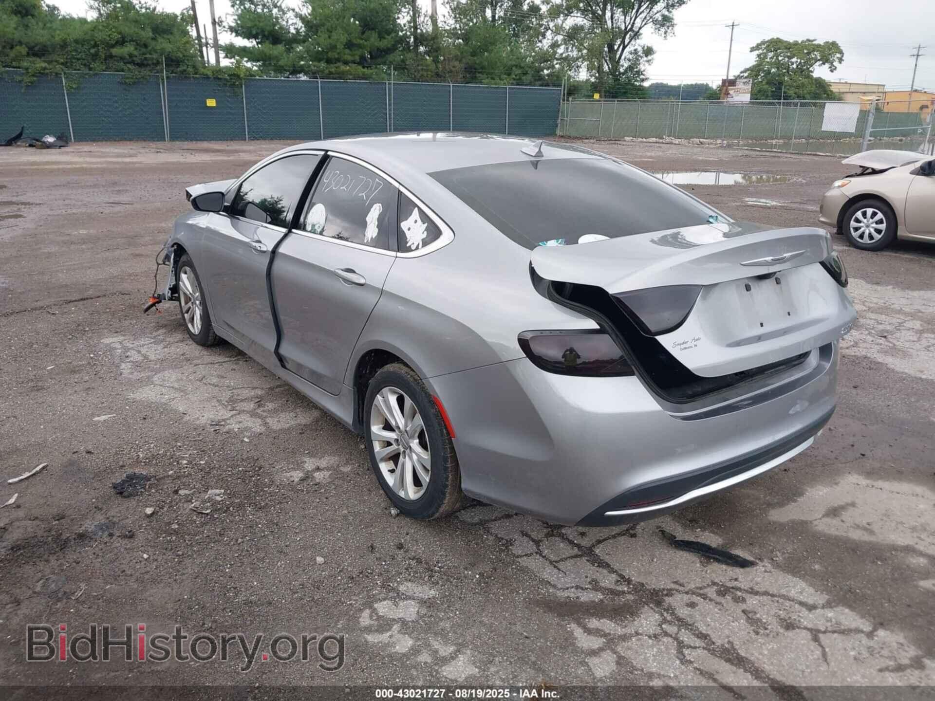 2016 CHRYSLER 200 - VIN: 1C3CCCAB7GN169018 - Фото 3