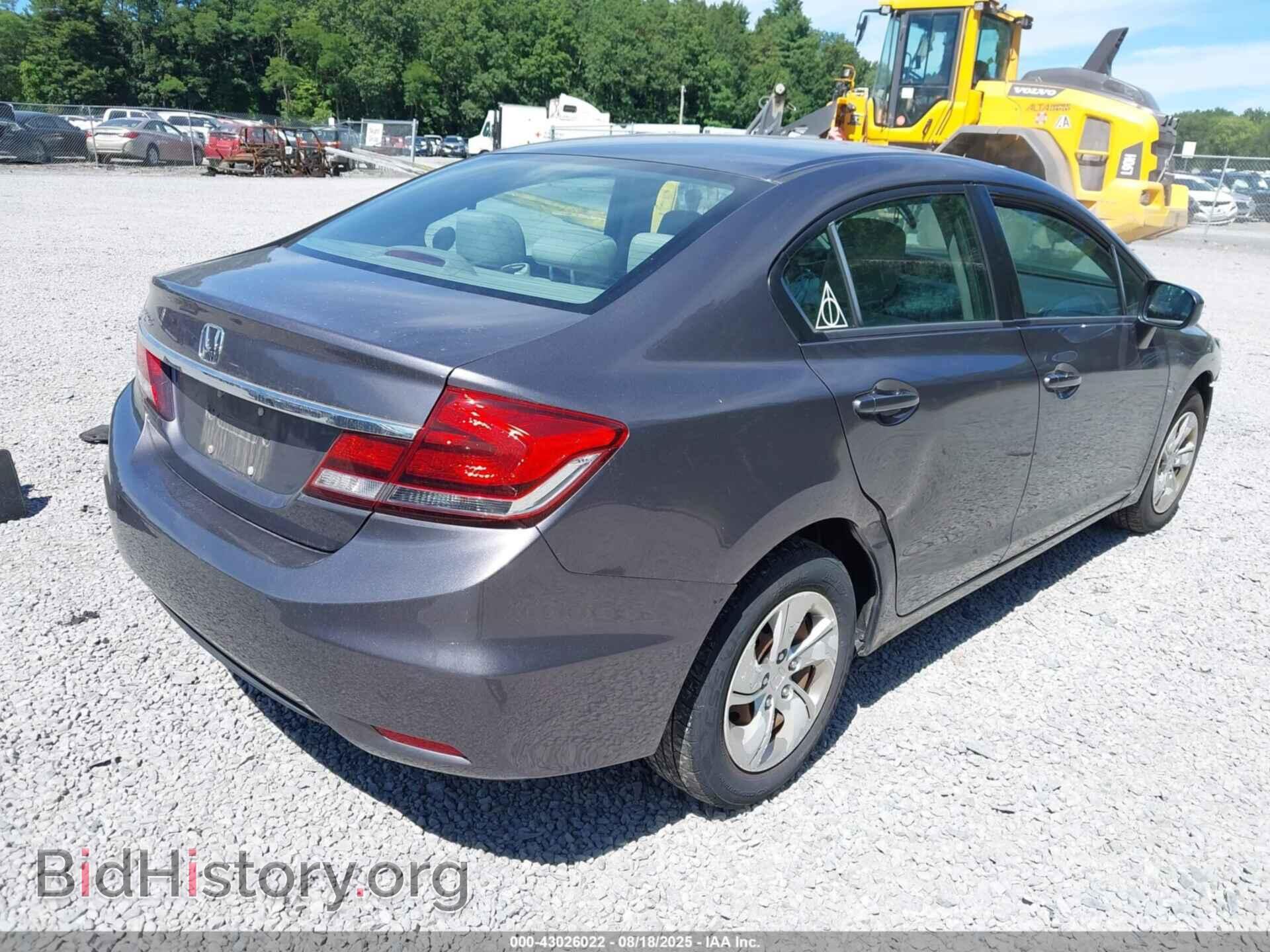 2015 HONDA CIVIC - VIN: 19XFB2F55FE283319 - Фото 4