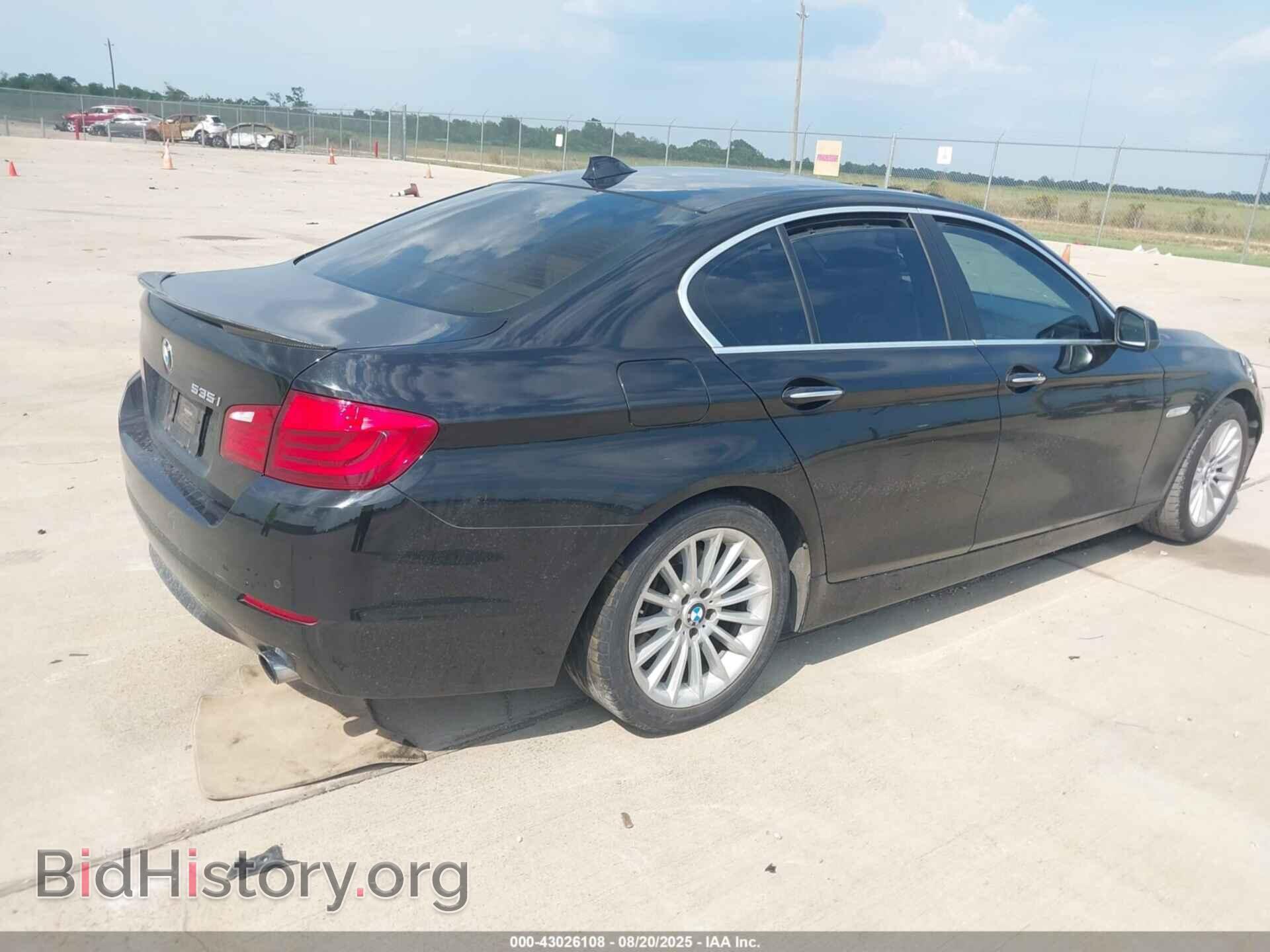 2012 BMW 535I - VIN: WBAFR7C5XCC810090 - Фото 4