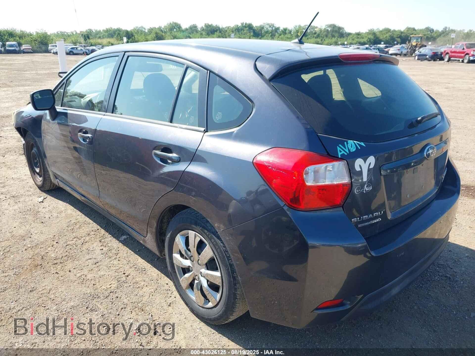 2014 SUBARU IMPREZA - VIN: JF1GPAA67E8295454 - Фото 3