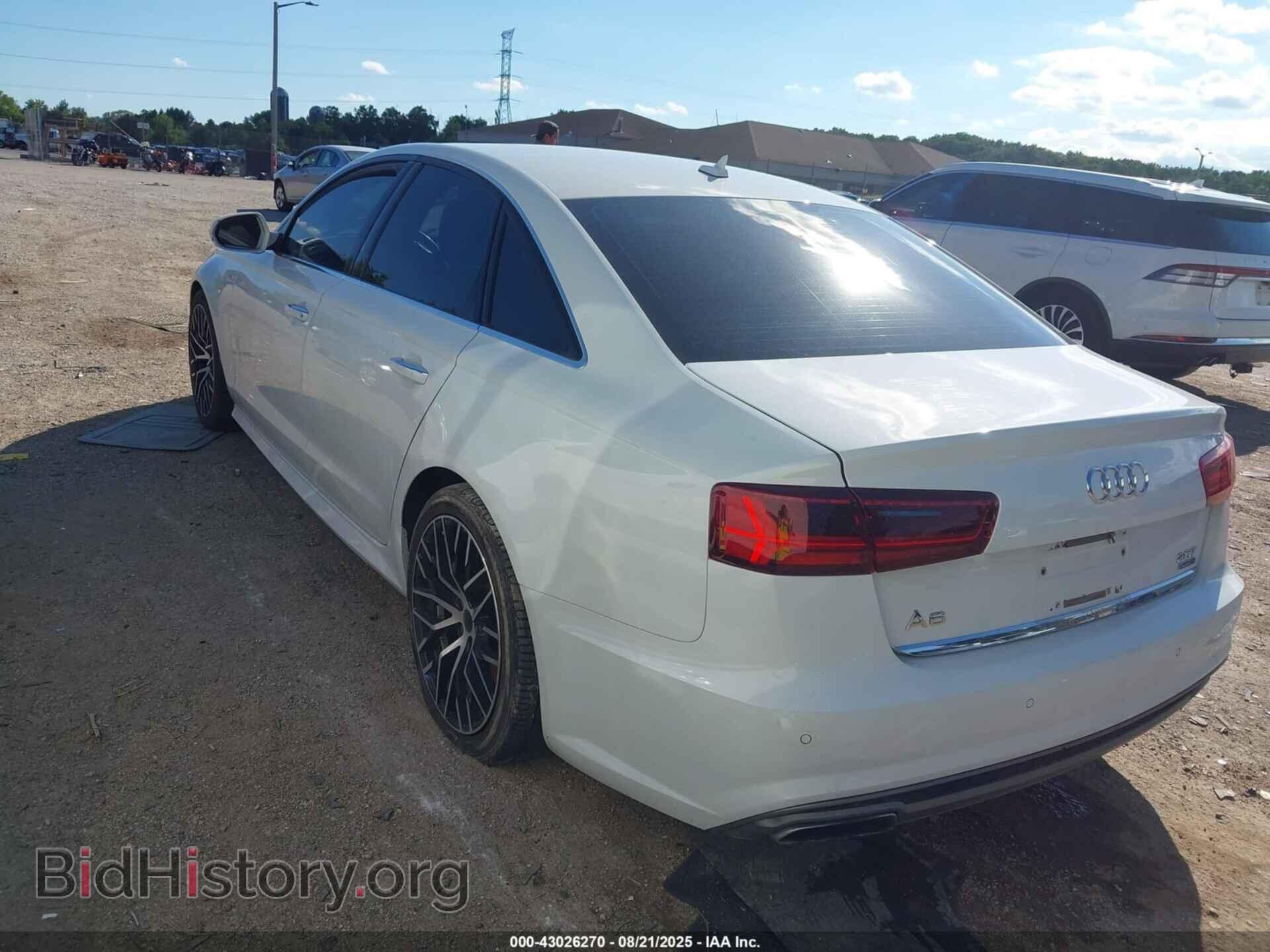 2016 AUDI A6 - VIN: WAUGFAFC4GN070468 - Фото 3