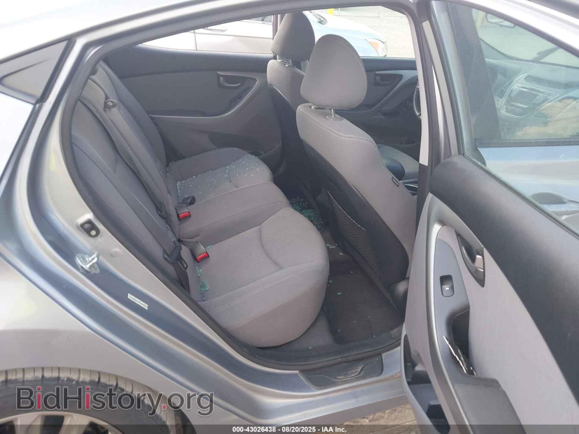 2014 HYUNDAI ELANTRA - VIN: KMHDH4AEXEU202657 - Фото 8