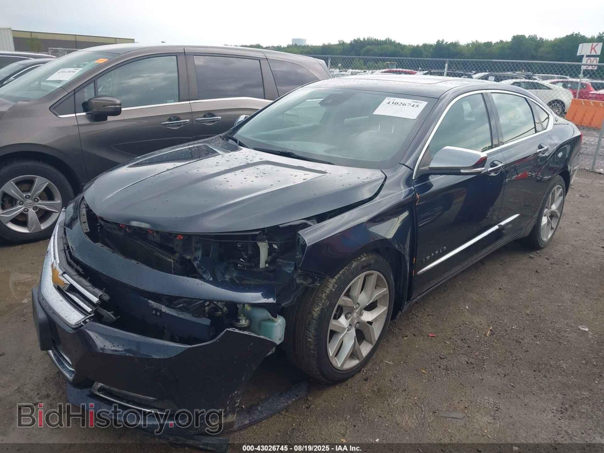2014 CHEVROLET IMPALA - VIN: 2G1155S38E9102372 - Фото 2