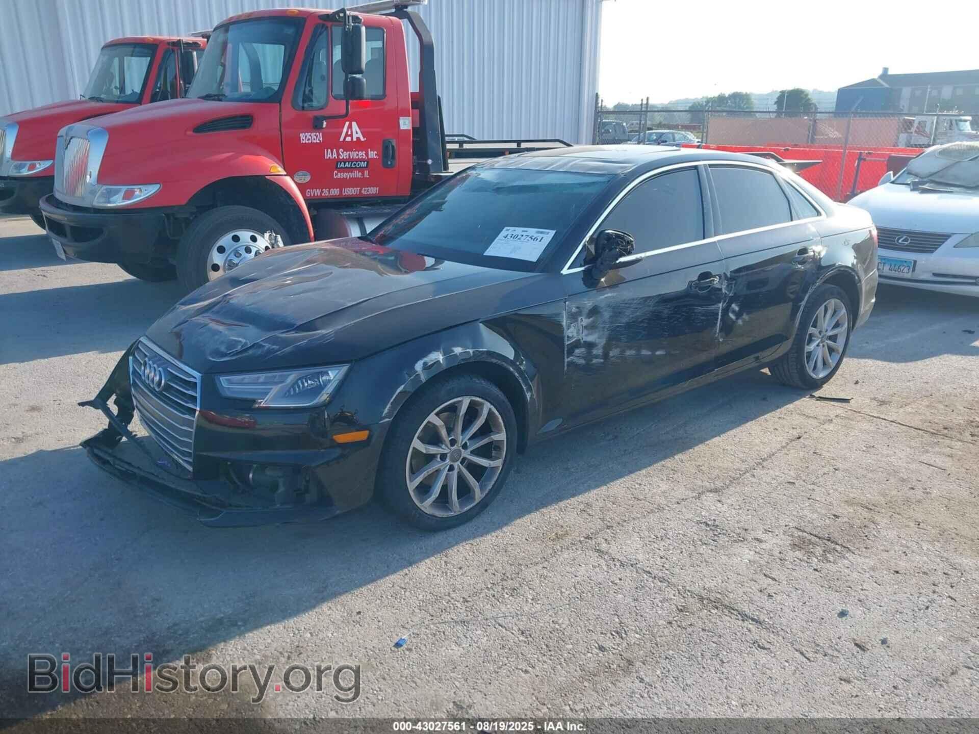 2019 AUDI A4 - VIN: WAUGMAF40KN002675 - Фото 2