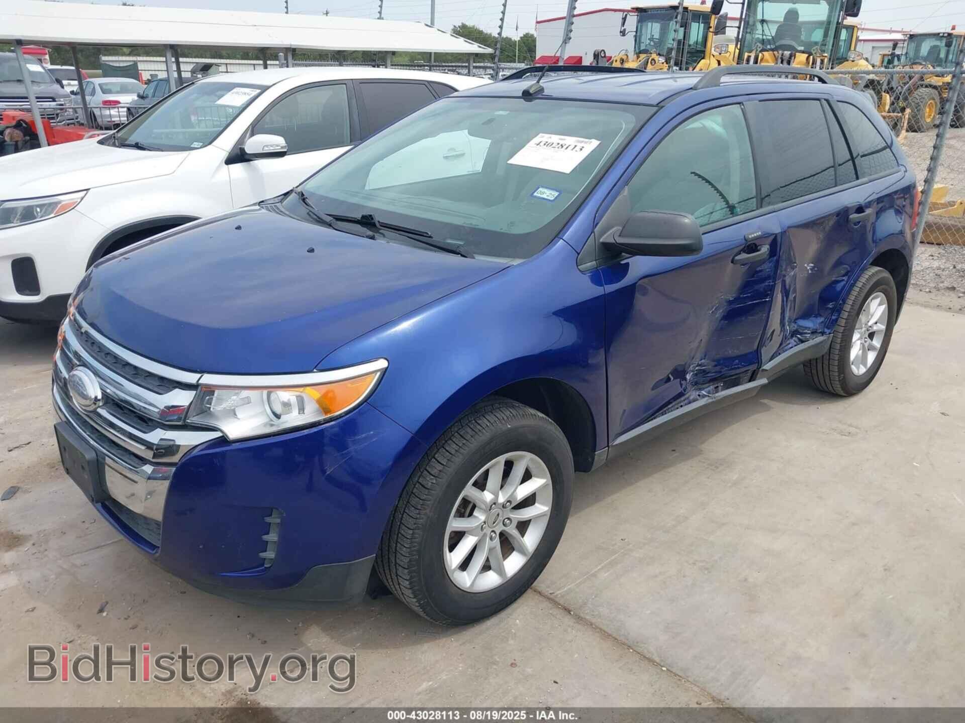 2014 FORD EDGE - VIN: 2FMDK3GC6EBB55182 - Фото 2