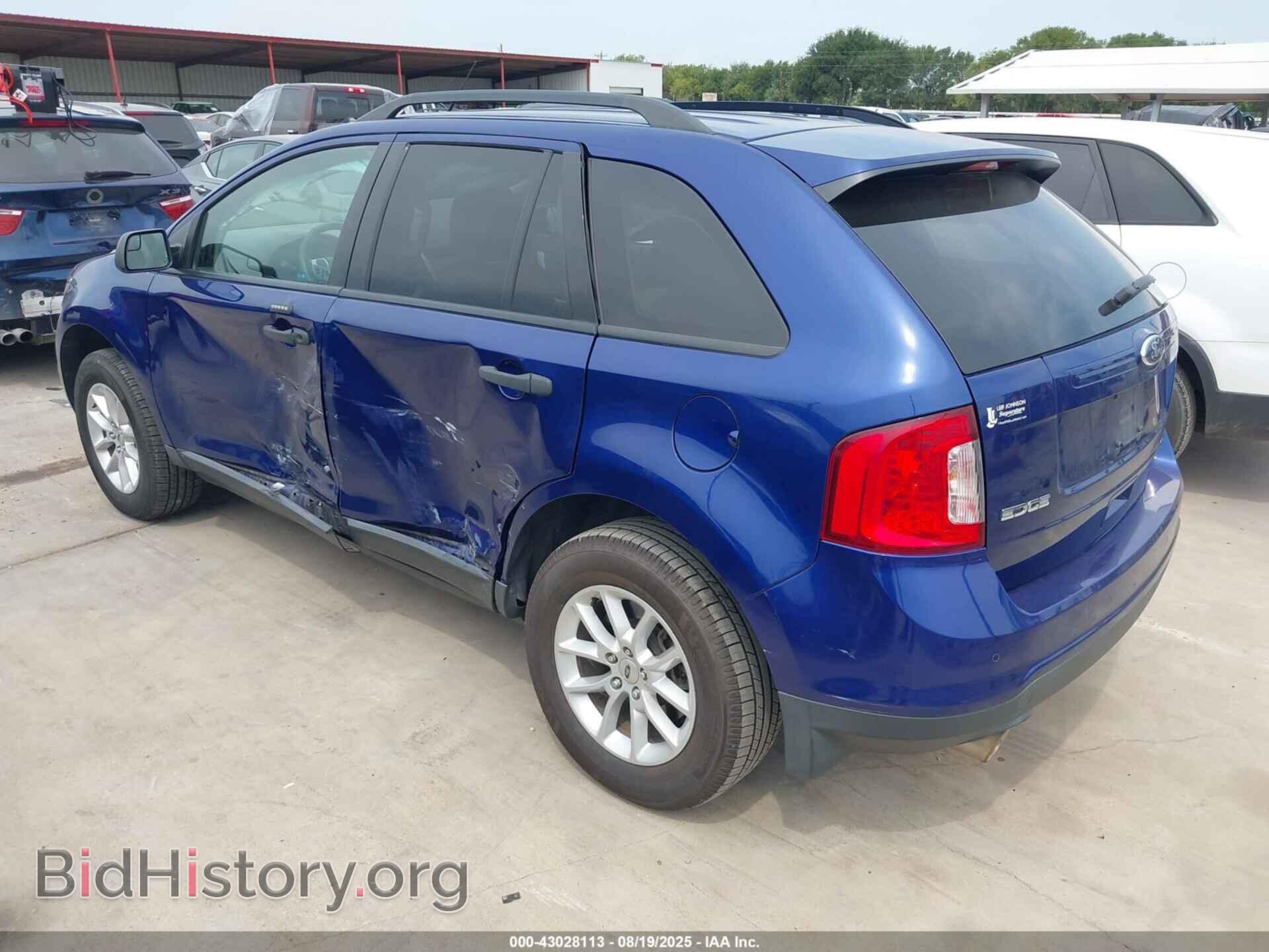 2014 FORD EDGE - VIN: 2FMDK3GC6EBB55182 - Фото 3
