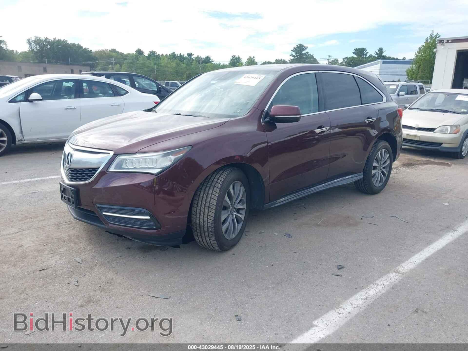 2015 ACURA MDX - VIN: 5FRYD4H47FB012676 - Фото 2