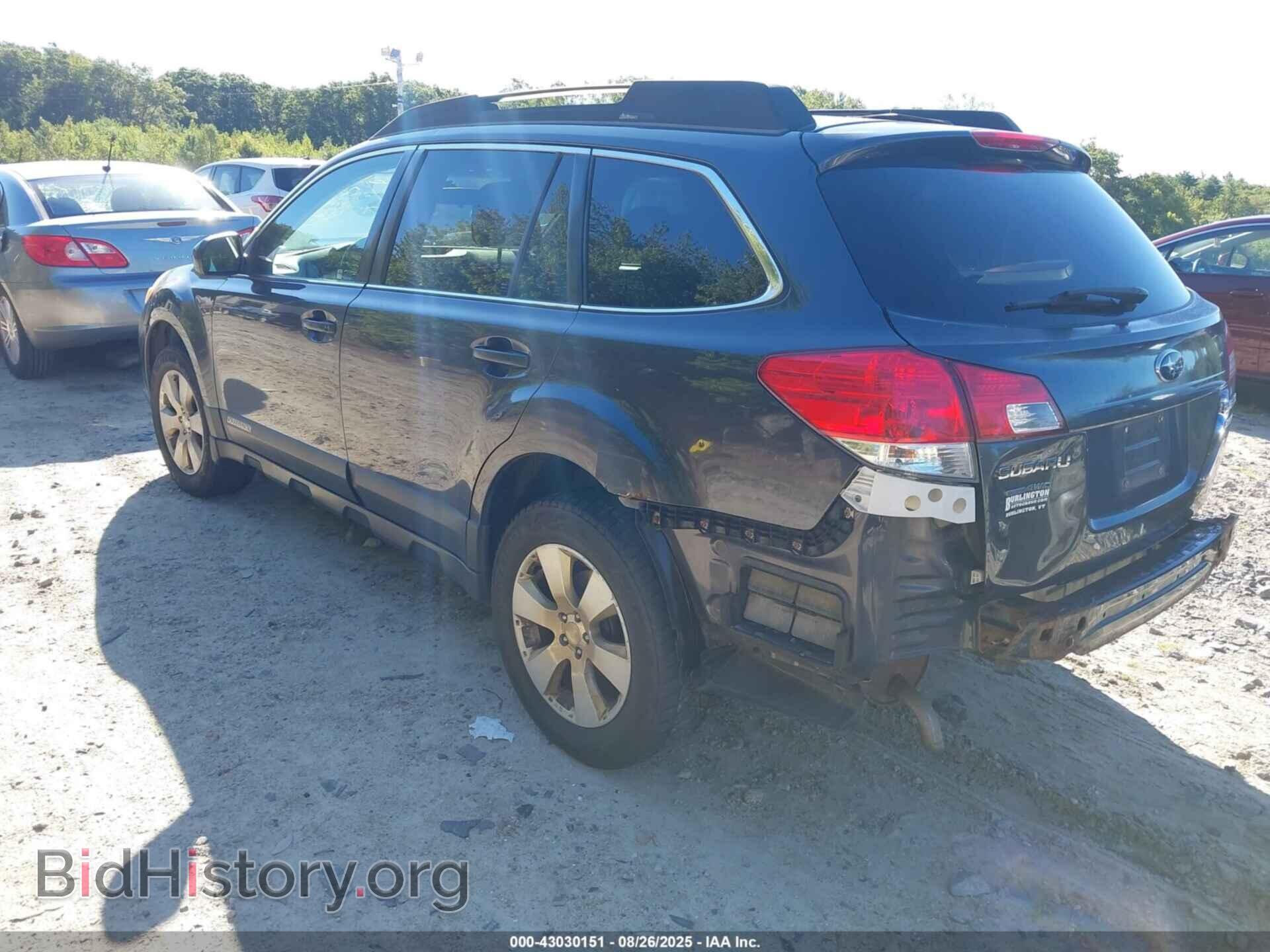 2012 SUBARU OUTBACK - VIN: 4S4BRBCC7C3225305 - Фото 3