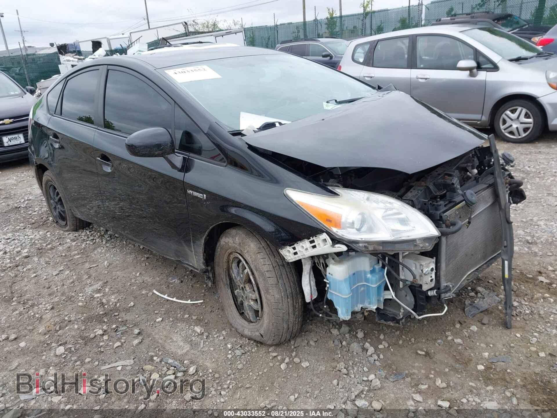 Фотография JTDKN3DU4D5545748 - TOYOTA PRIUS 2013